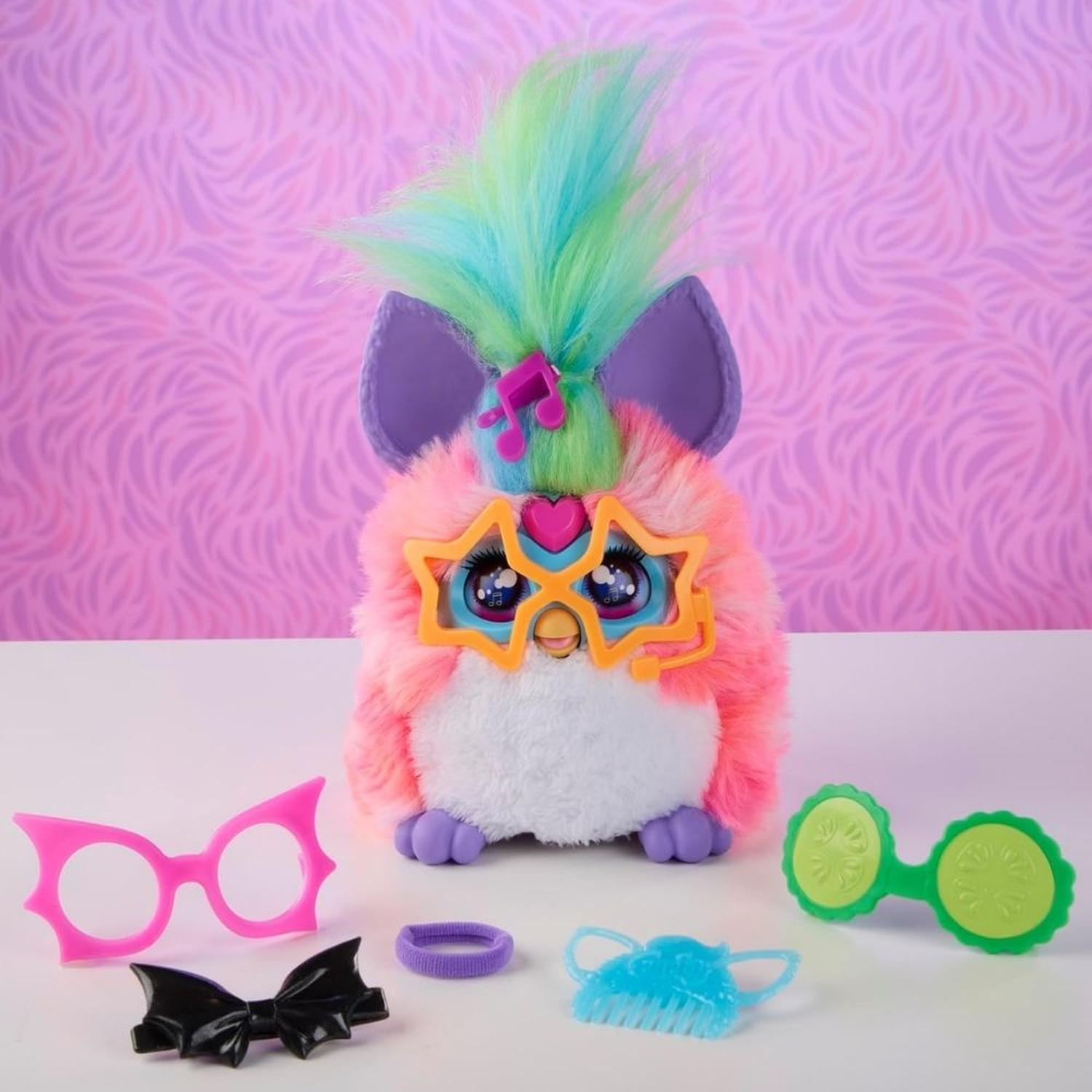 JUGUETE ELECTRÓNICO INTERACTIVO FURBY VIBES ROSE BERRY - VERSION INGLES - 8