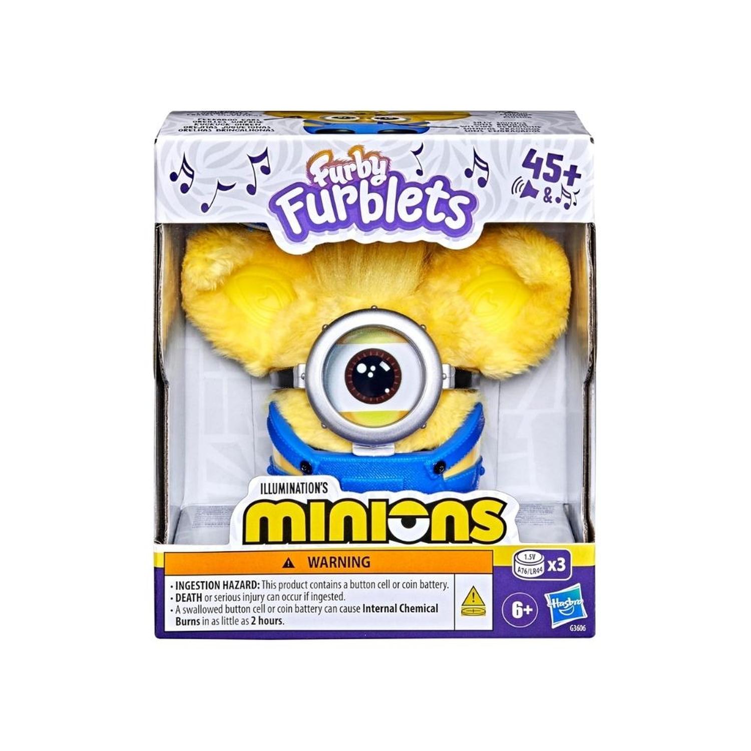 MINI PELUCHE ELECTRÓNICO FURBY FURBLETS MINIONS - 8