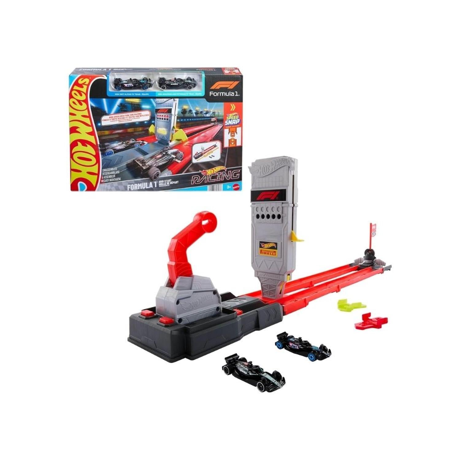PISTA DE CARRERAS HOT WHEELS FÓRMULA 1 GRID START - 1