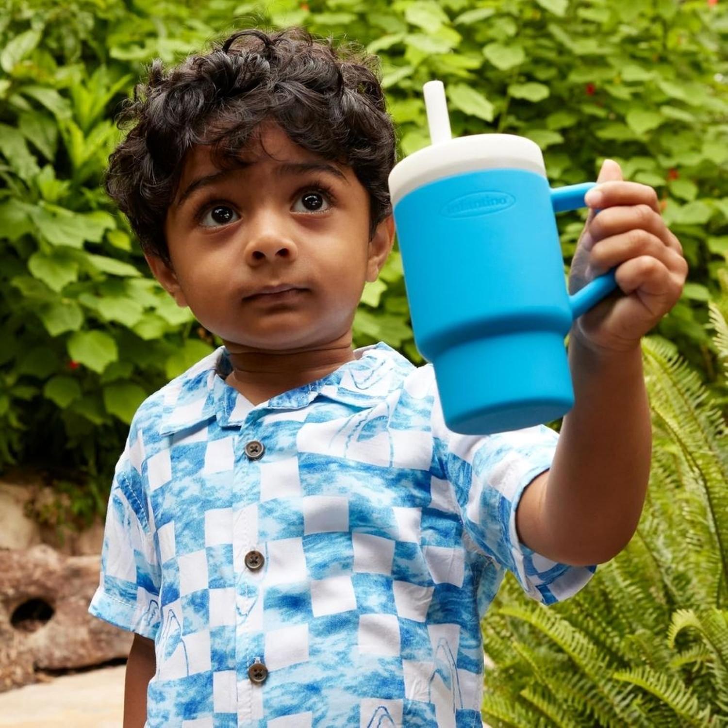 VASO INFANTINO MY 1ST TUMBLER - CELESTE - 7