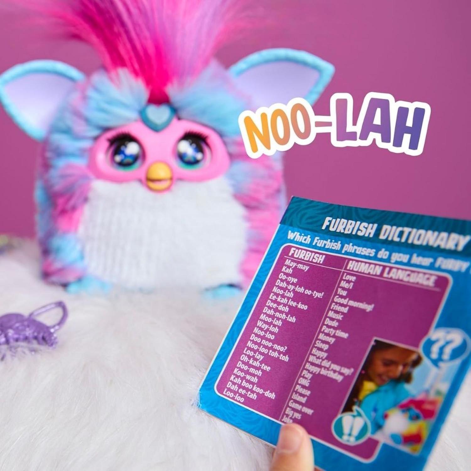 JUGUETE ELECTRÓNICO INTERACTIVO FURBY VIBES BLUE RAZZ - VERSION INGLES - 7