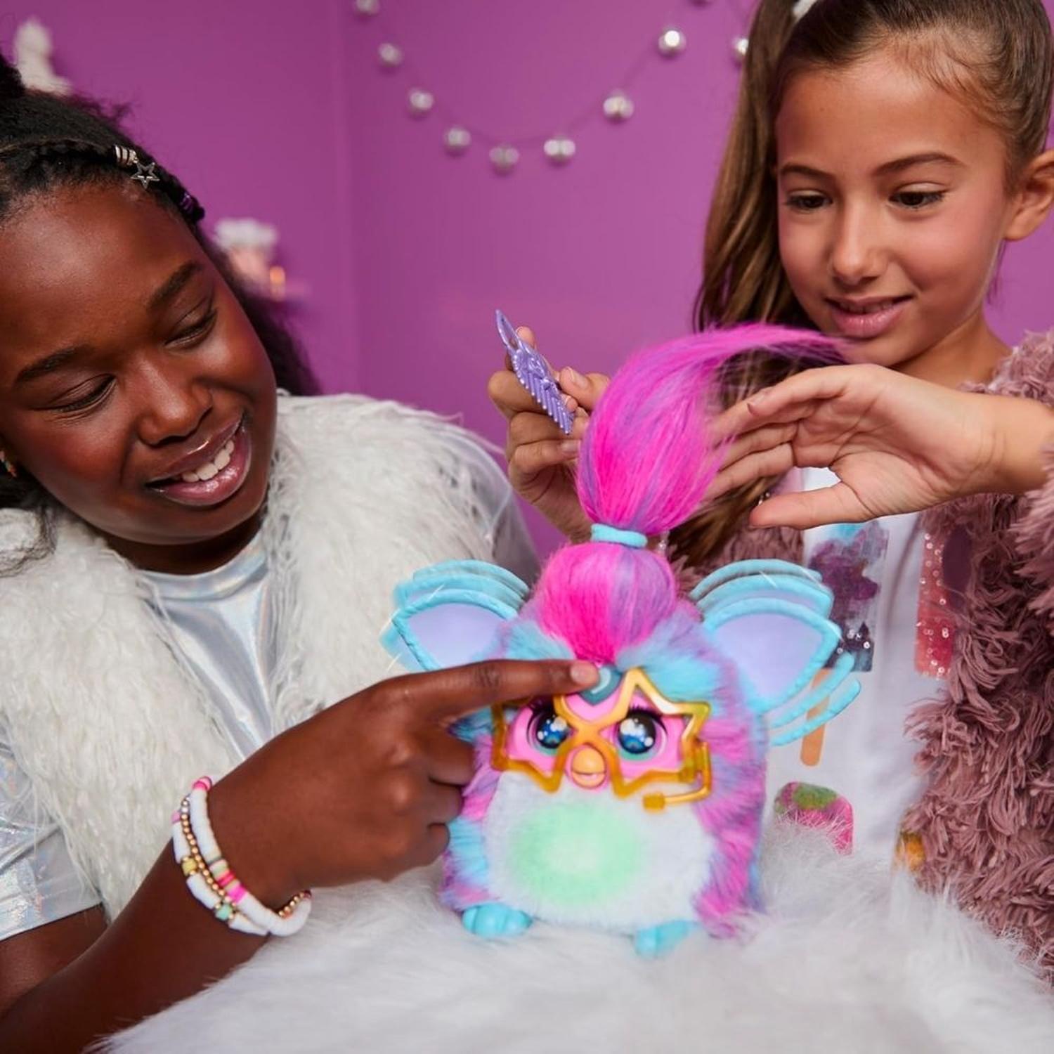 JUGUETE ELECTRÓNICO INTERACTIVO FURBY VIBES BLUE RAZZ - VERSION INGLES - 8