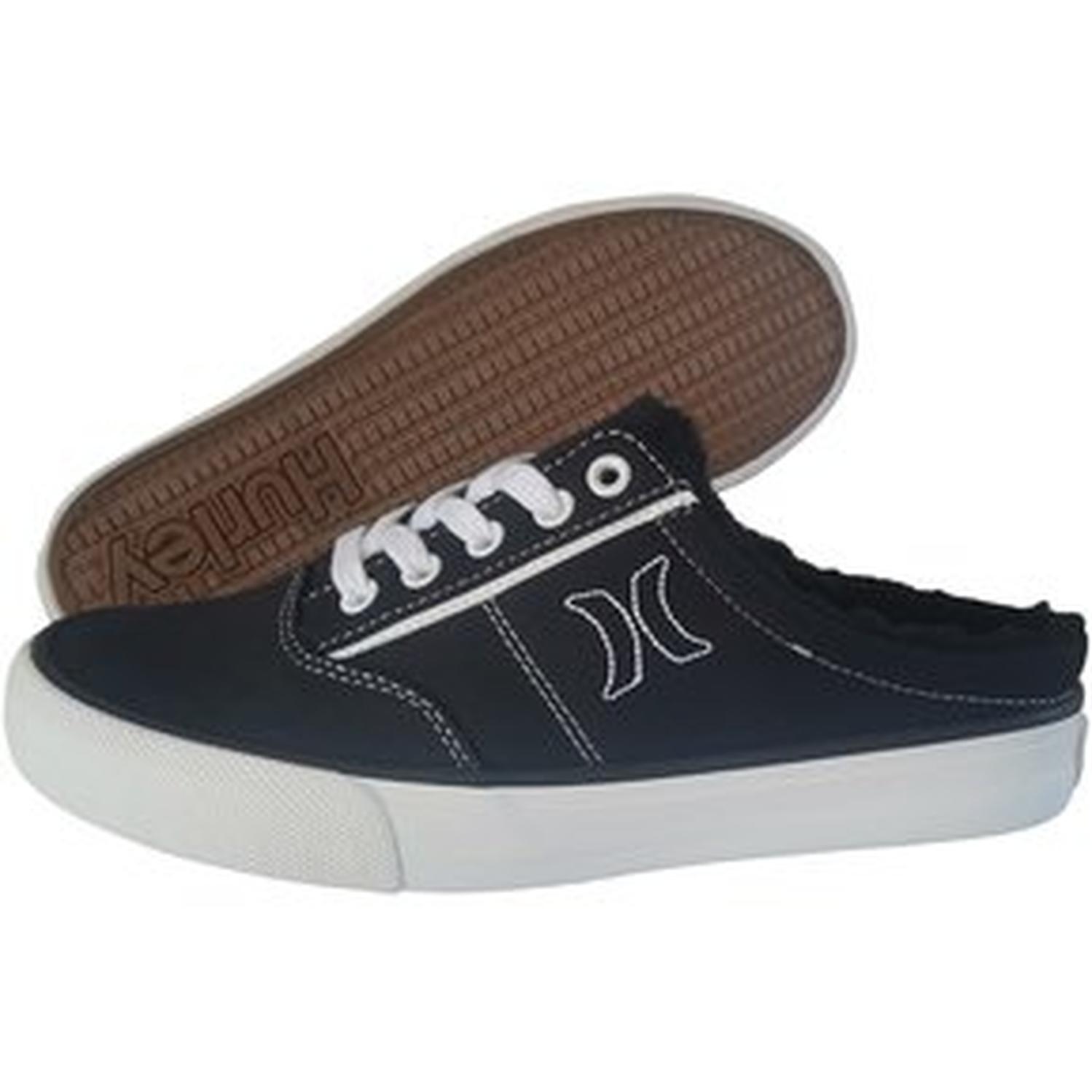 ZAPATILLAS HURLEY DE LONA TOBILLO BAJO MUJER - NEGRA - 1