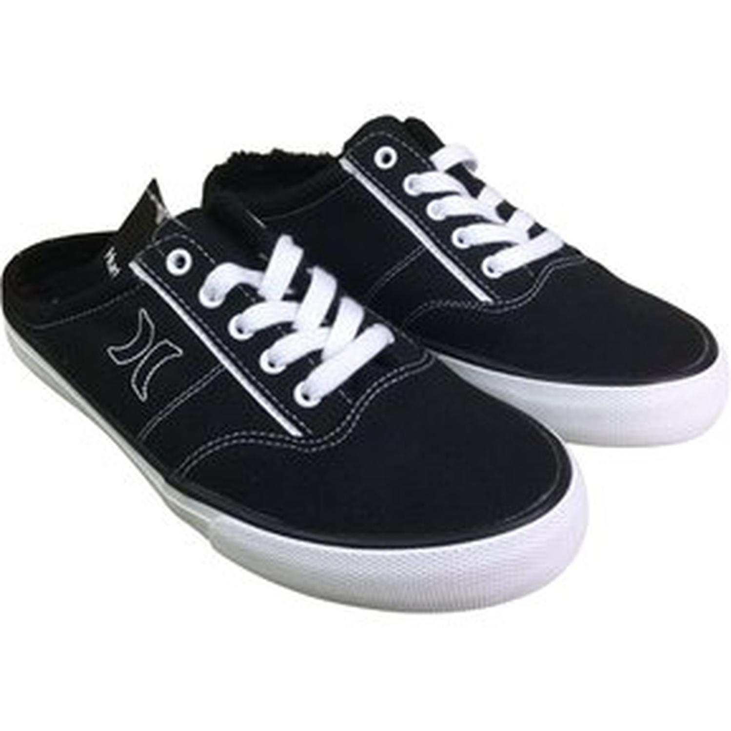 ZAPATILLAS HURLEY DE LONA TOBILLO BAJO MUJER - NEGRA - 2
