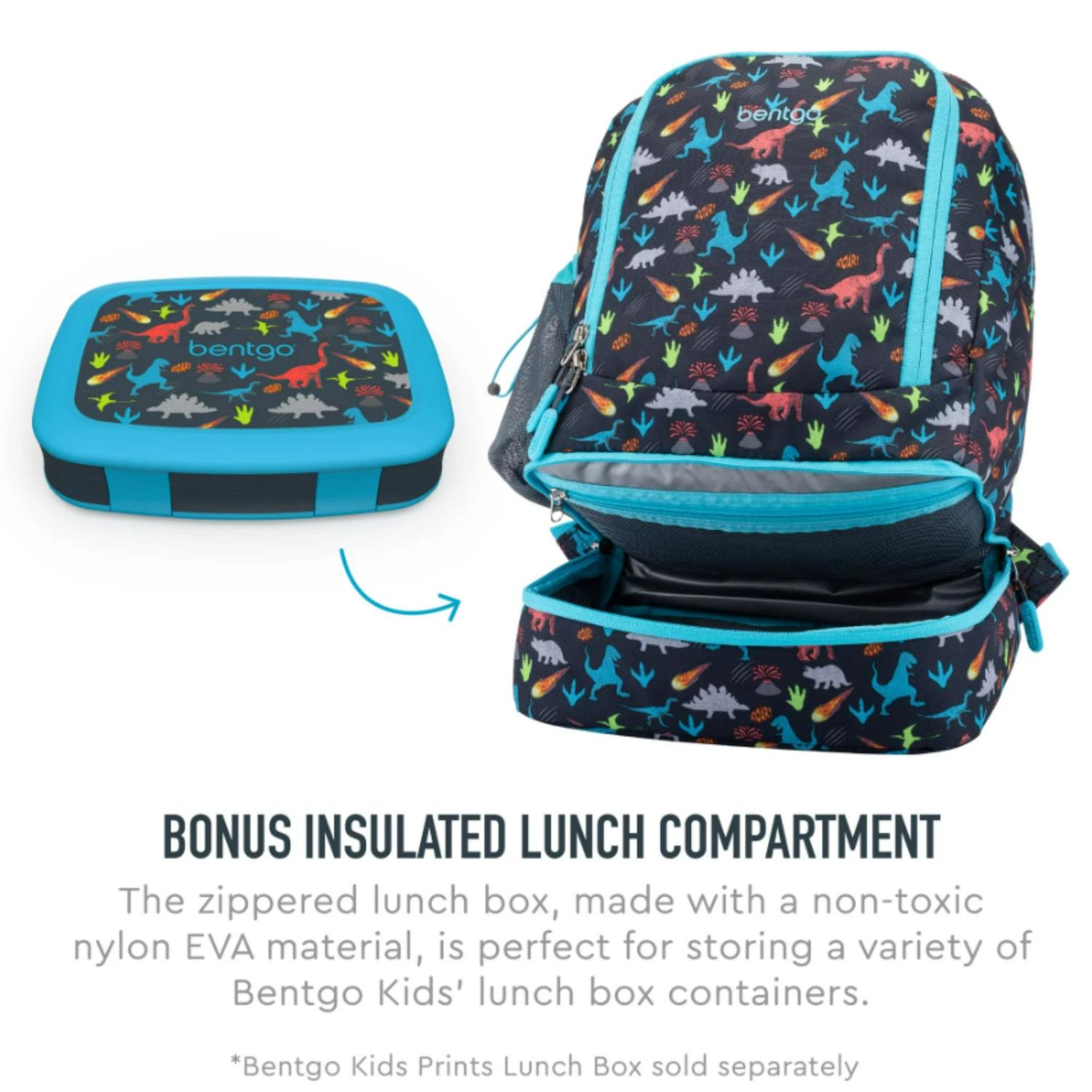 MOCHILA BENTGO KIDS 2 EN 1 - DINOSAURIOS TAMAÑO TALLA ÚNICA - 2