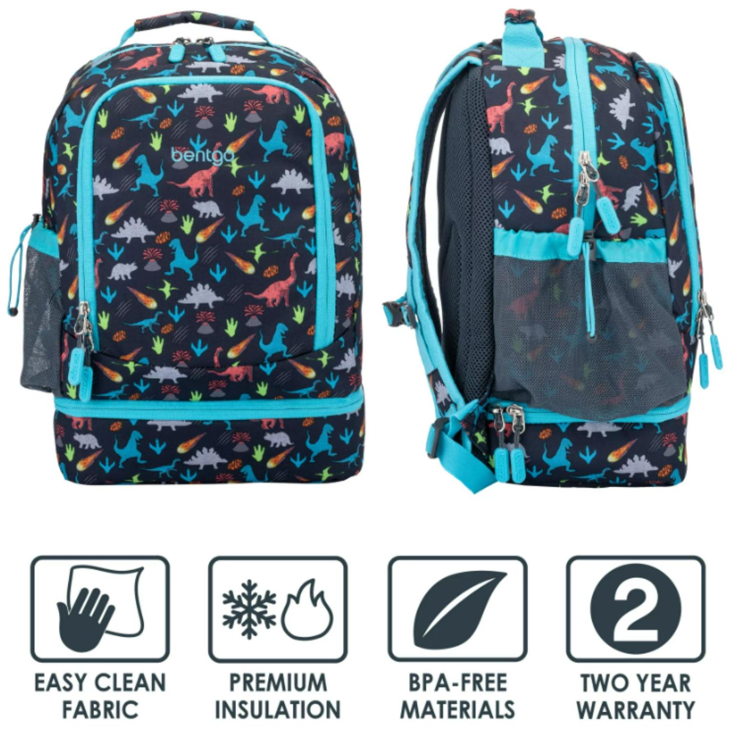 MOCHILA BENTGO KIDS 2 EN 1 - DINOSAURIOS TAMAÑO TALLA ÚNICA - 5