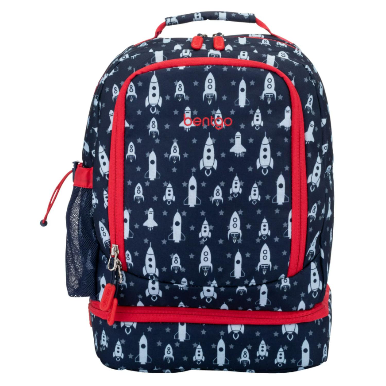 MOCHILA BENTGO KIDS 2 EN 1 - COHETES TAMAÑO TALLA ÚNICA - 1