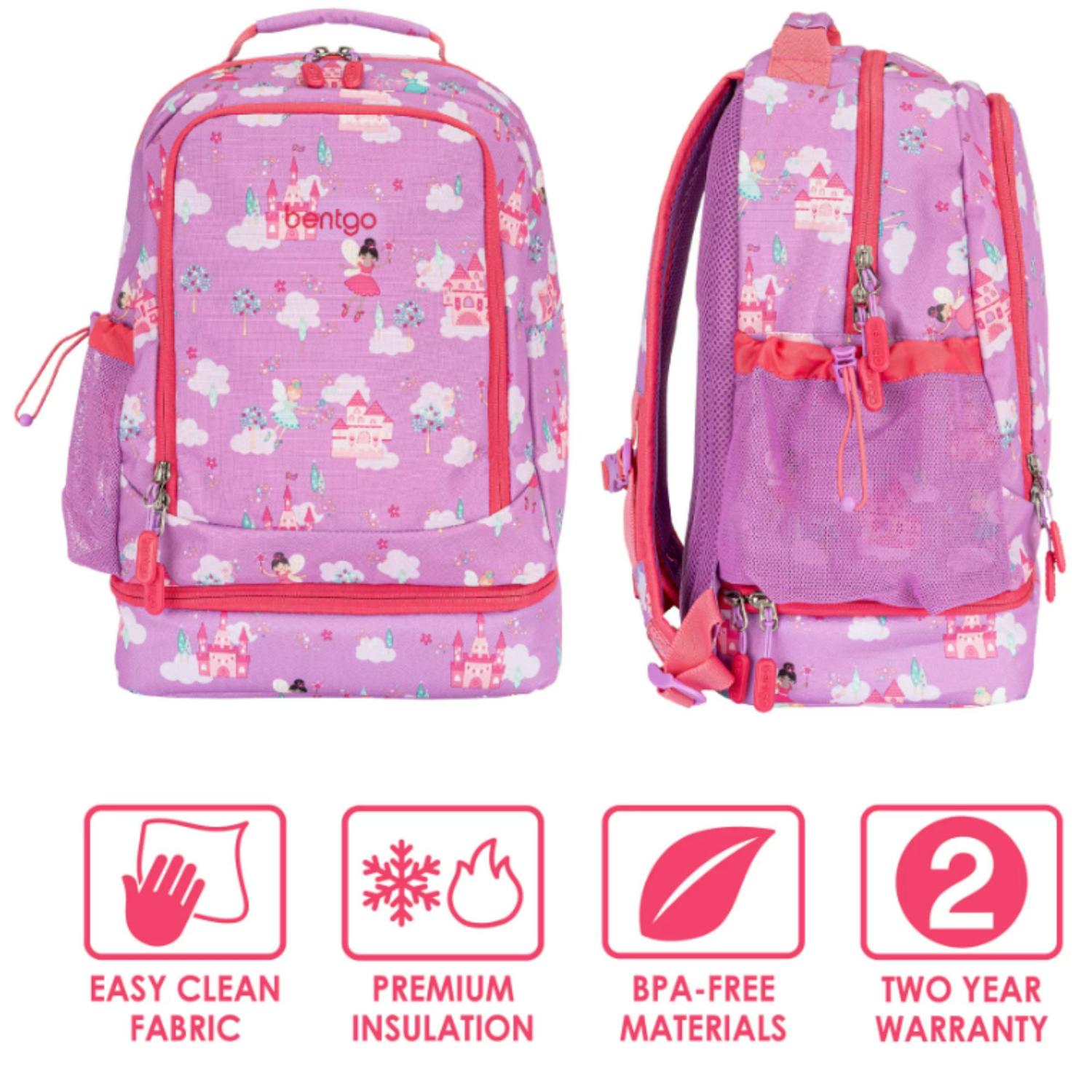 MOCHILA BENTGO KIDS 2 EN 1 - HADITAS TAMAÑO TALLA ÚNICA - 4