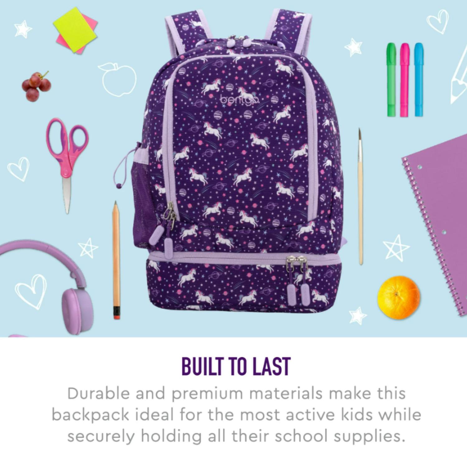 MOCHILA BENTGO KIDS 2 EN 1 - UNICORNIO TAMAÑO TALLA ÚNICA - 5