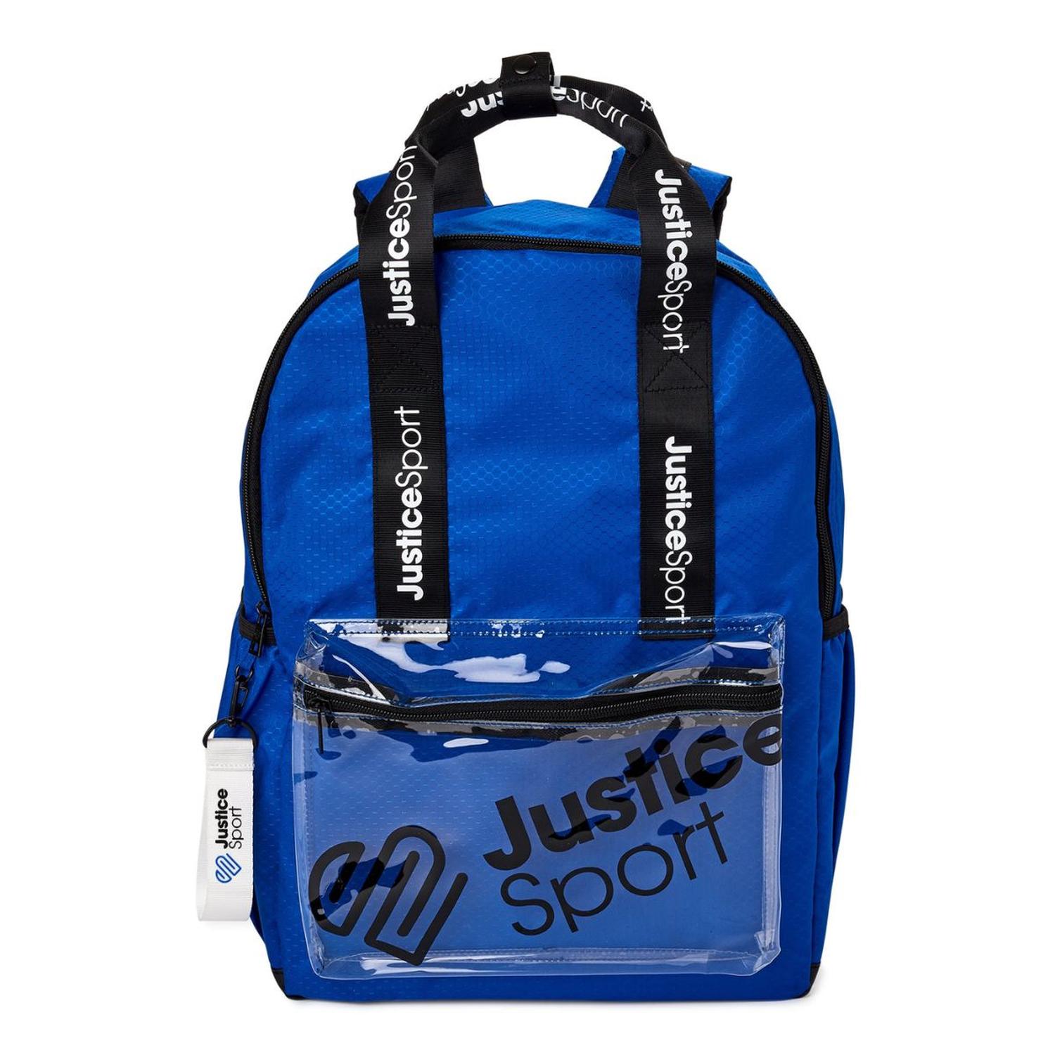MOCHILA SPORT GIRLS JUSTICE AZUL TAMAÑO TALLA ÚNICA - 1