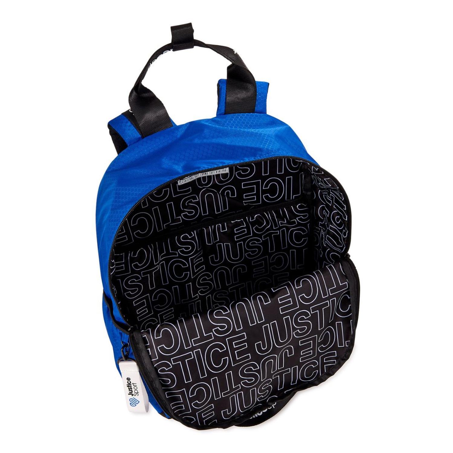 MOCHILA SPORT GIRLS JUSTICE AZUL TAMAÑO TALLA ÚNICA - 2