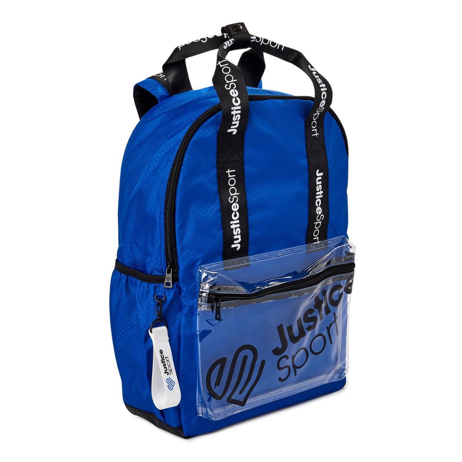 MOCHILA SPORT GIRLS JUSTICE AZUL TAMAÑO TALLA ÚNICA - 3