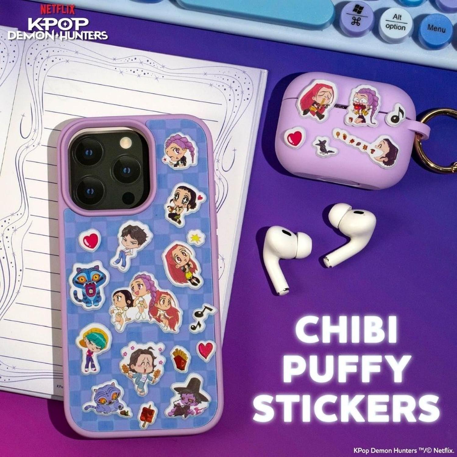 SET DIARIO STICKERS Y LAPICERO KPOP DEMON HUNTERS JOURNAL SET - 6
