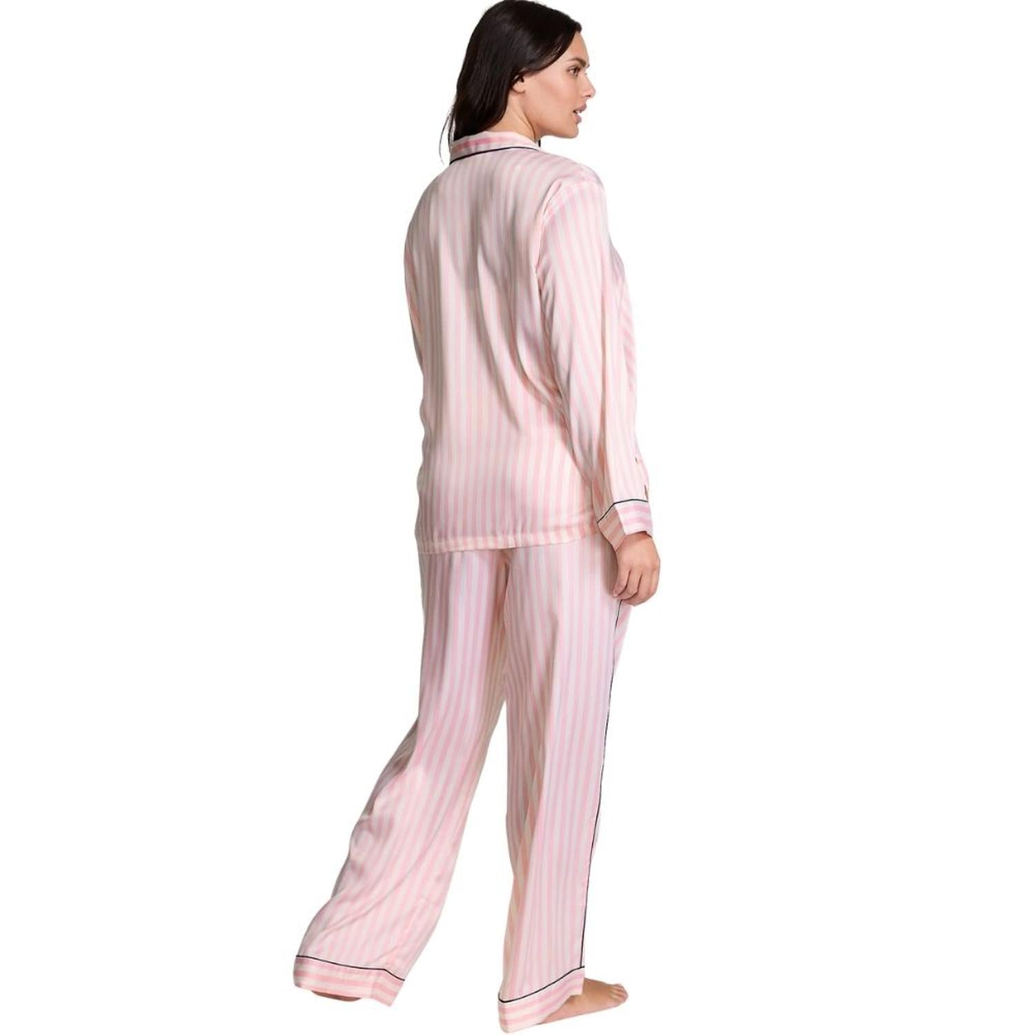 PIJAMA LARGA DE SATEN VICTORIAS SECRET INSIGNIA - 2