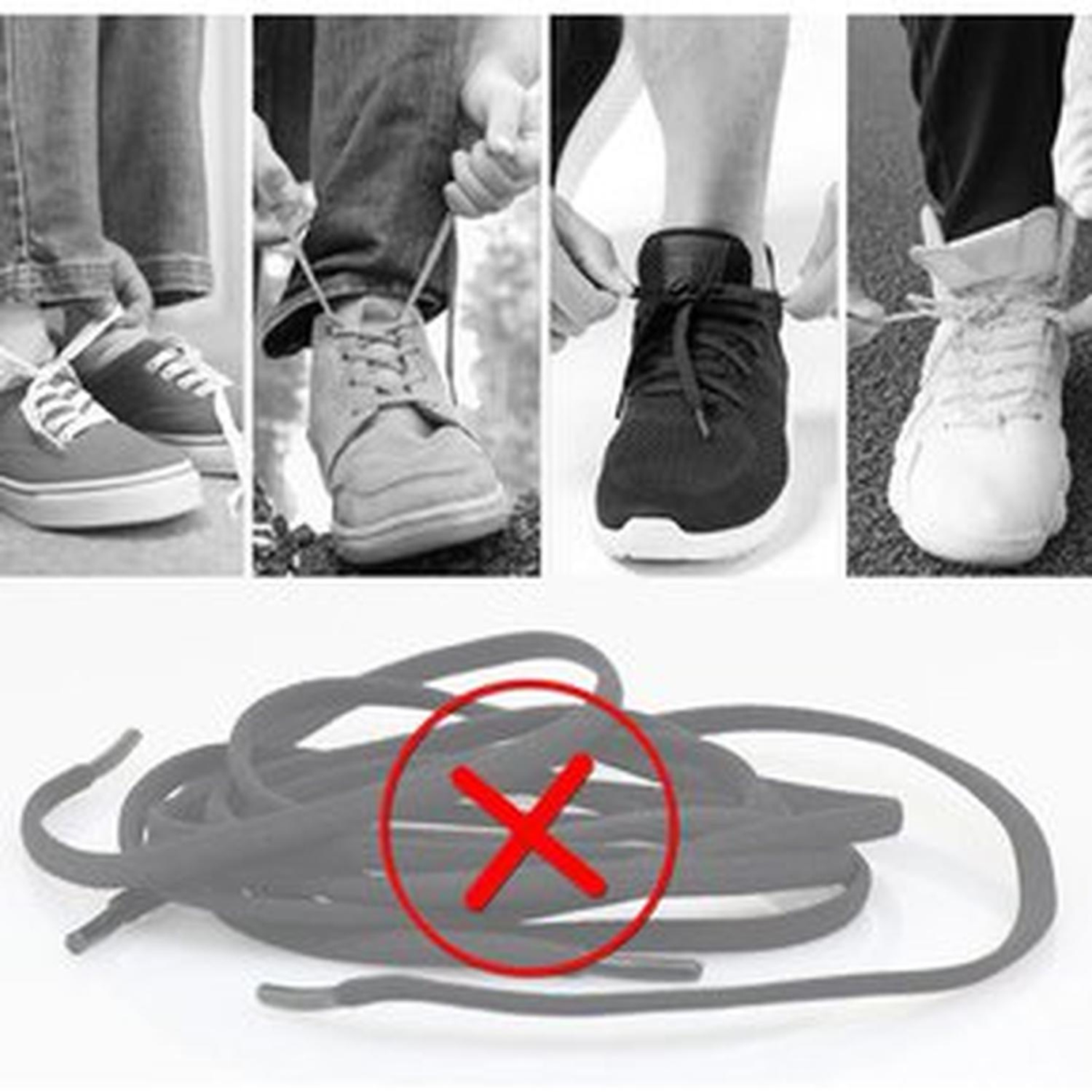 PACKX2 CORDONES O PASADORES ELASTICOS COLOR NARANJA - 5