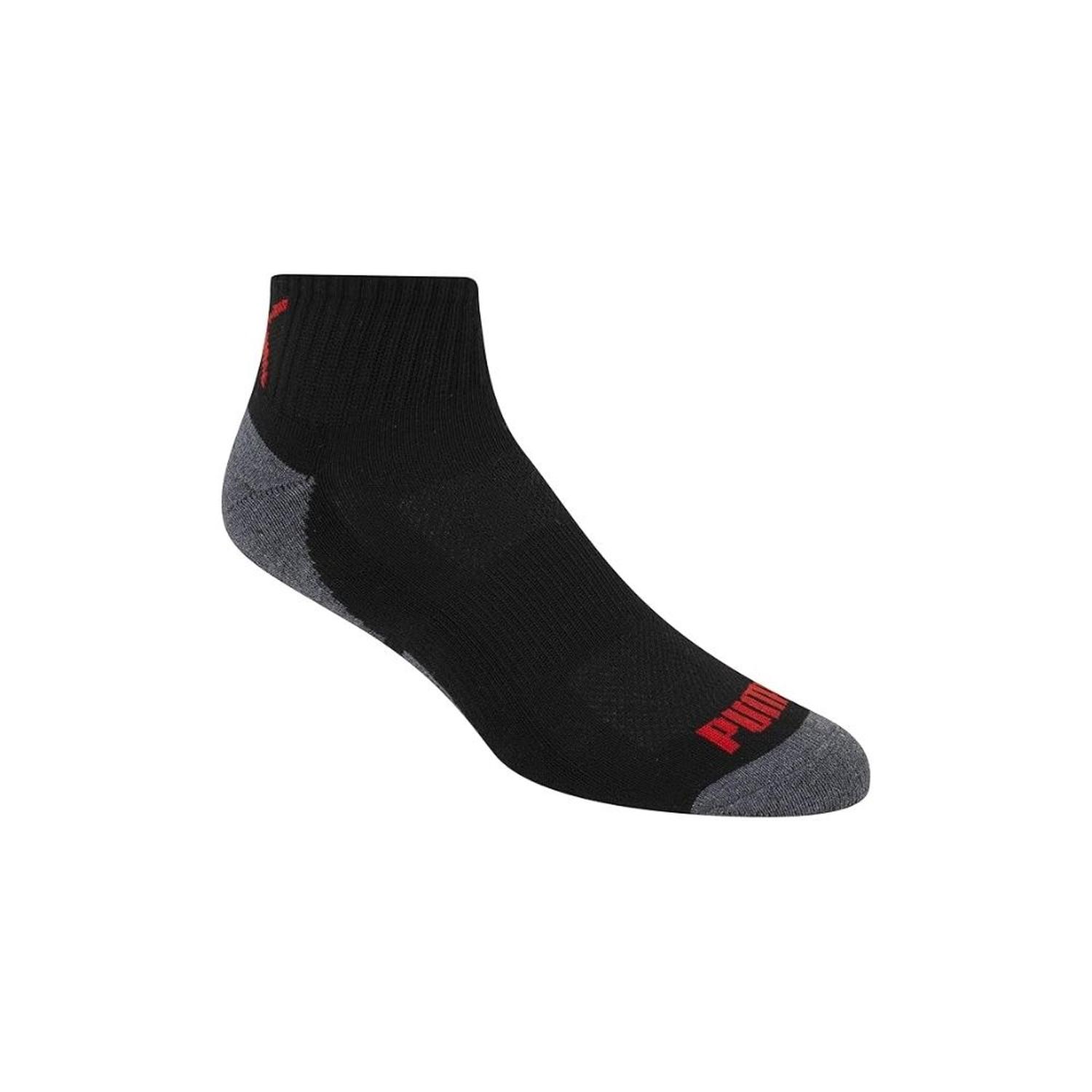PACKX6 MEDIAS HOMBRE PUMA QUARTER CREW - 3