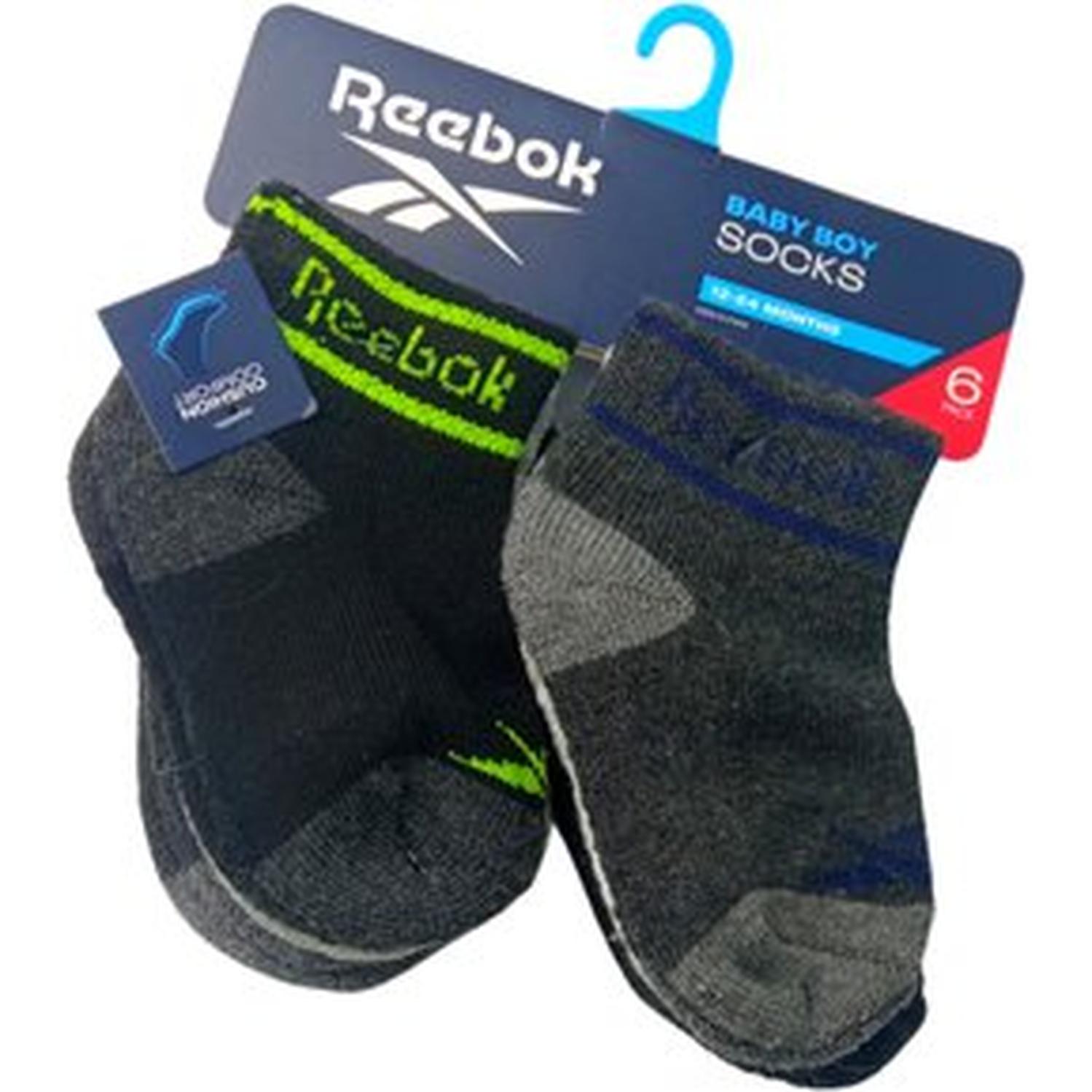 MEDIAS DEPORTIVAS REEBOK BEBES PACKX6 - 1