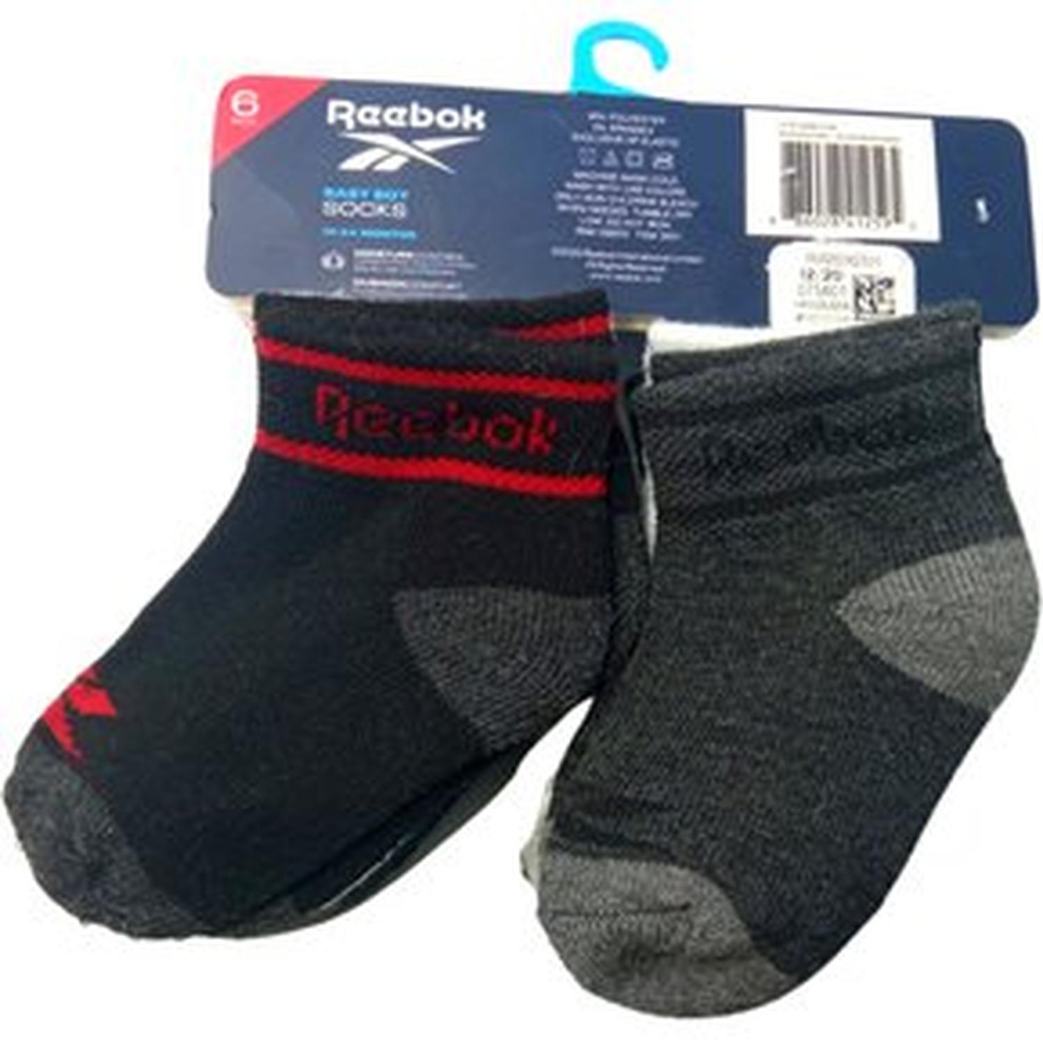 MEDIAS DEPORTIVAS REEBOK BEBES PACKX6 - 2