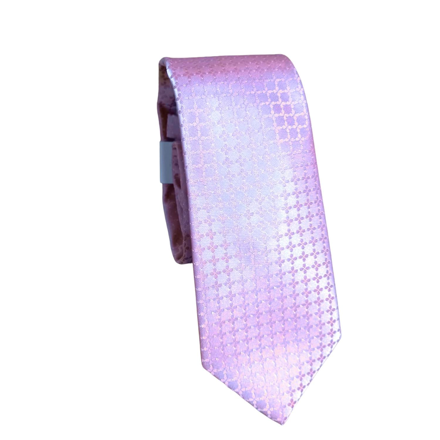 CORBATA CALVIN KLEIN EVELYN NATTE - ROSADO - 1