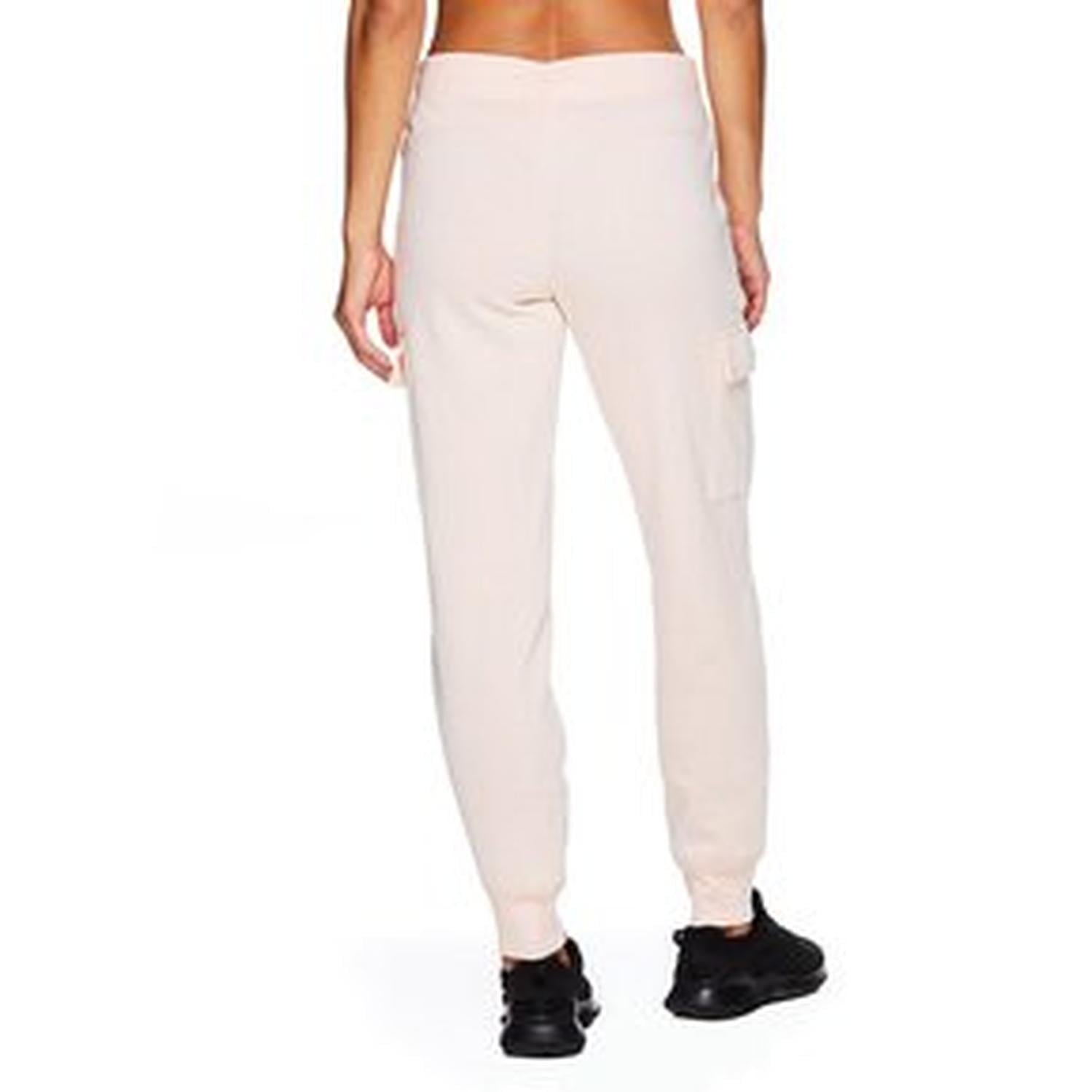 PANTALON DE BUZO JOGGER REEBOK CUFFED MUJER BIG SIZE - ROSA XL/XXL - 4