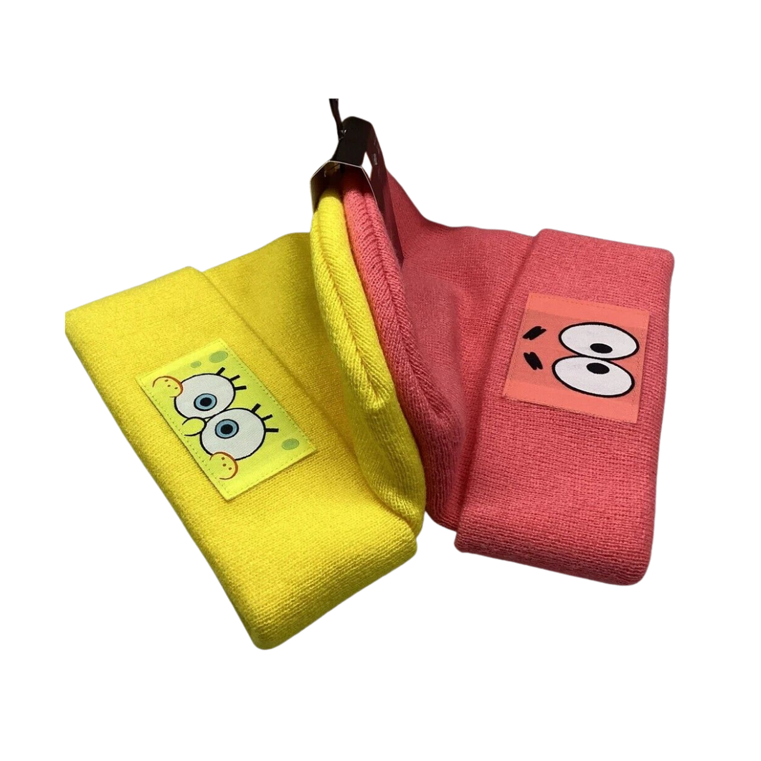 PACKX2 GORRO BEANIE TIPO CHULLO BOB ESPONJA - 1