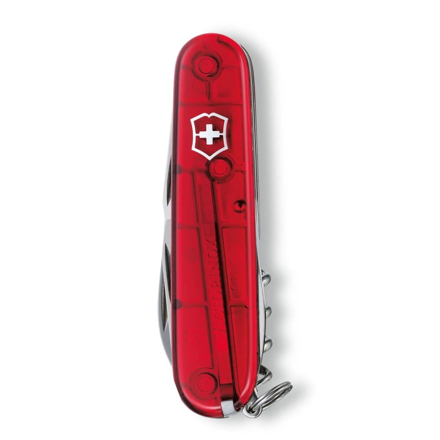 NAVAJA VICTORINOX SPARTAN - ROJO TRANSPARENTE TAMAÑO TALLA ÚNICA - 2