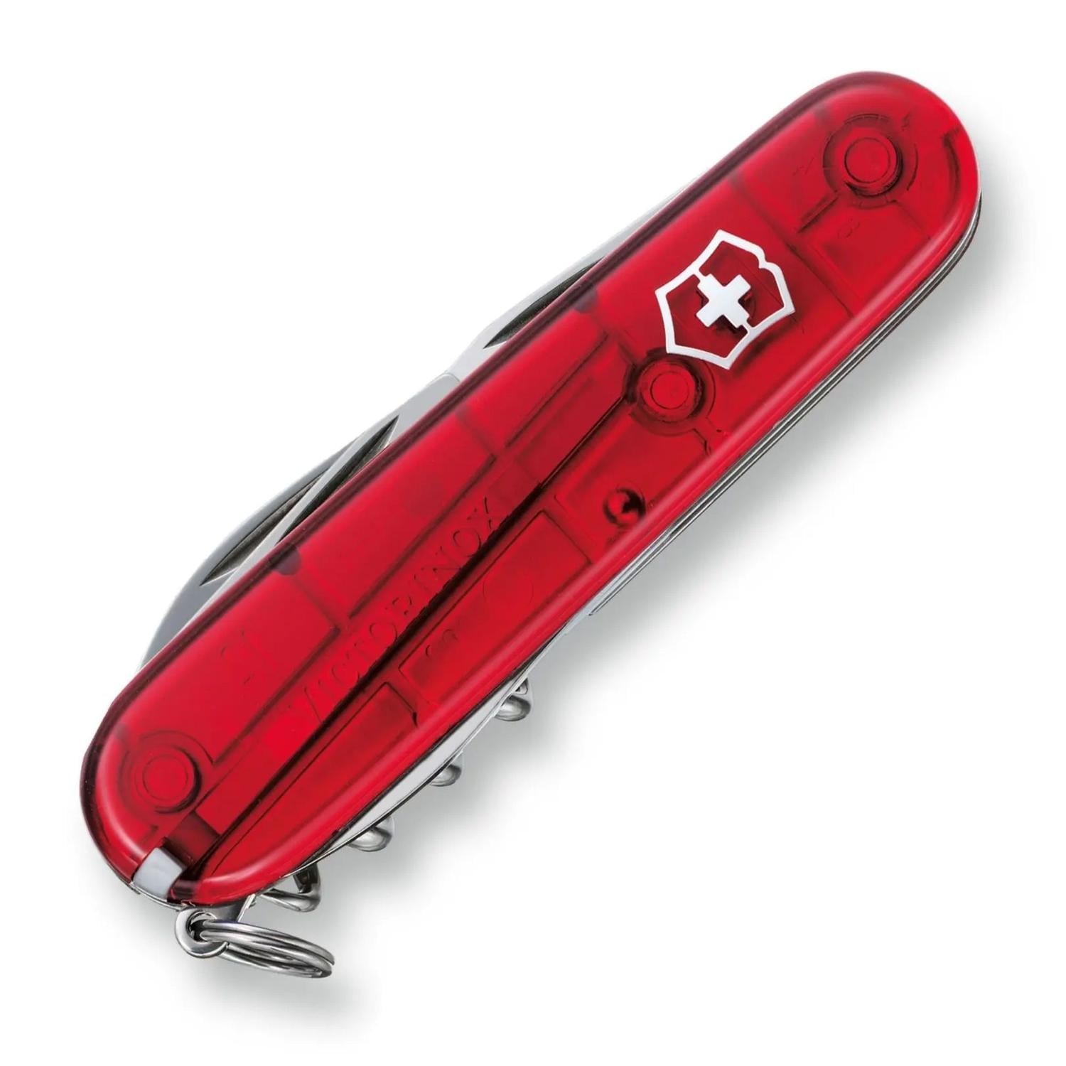 NAVAJA VICTORINOX SPARTAN - ROJO TRANSPARENTE TAMAÑO TALLA ÚNICA - 3