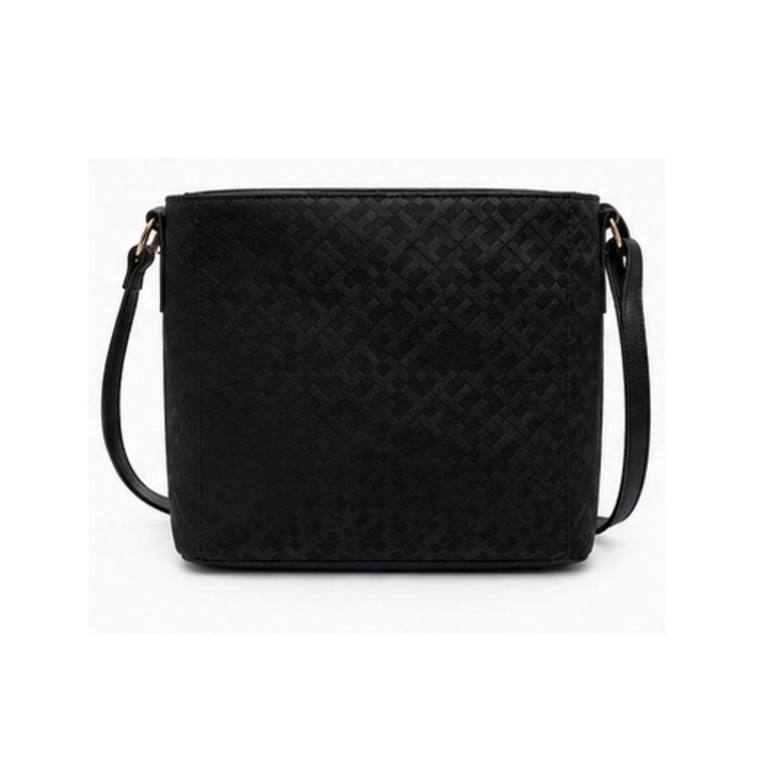 CARTERA CROSSBODY TOMMY HILFIGER CON MONEDERO - NEGRO - 3