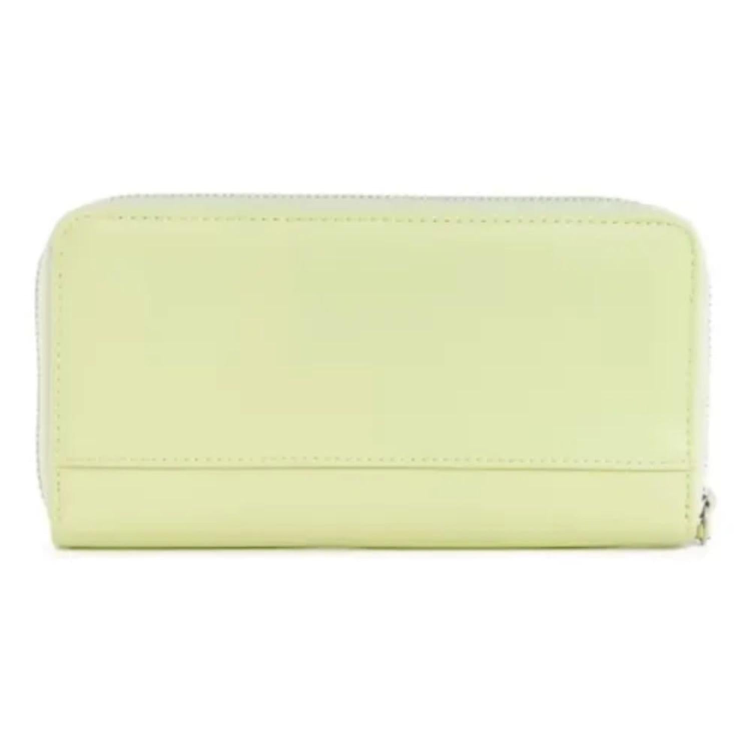 BILLETERA PARA MUJER GUESS ABREE SLG ZIP AROUND - VERDE - 2