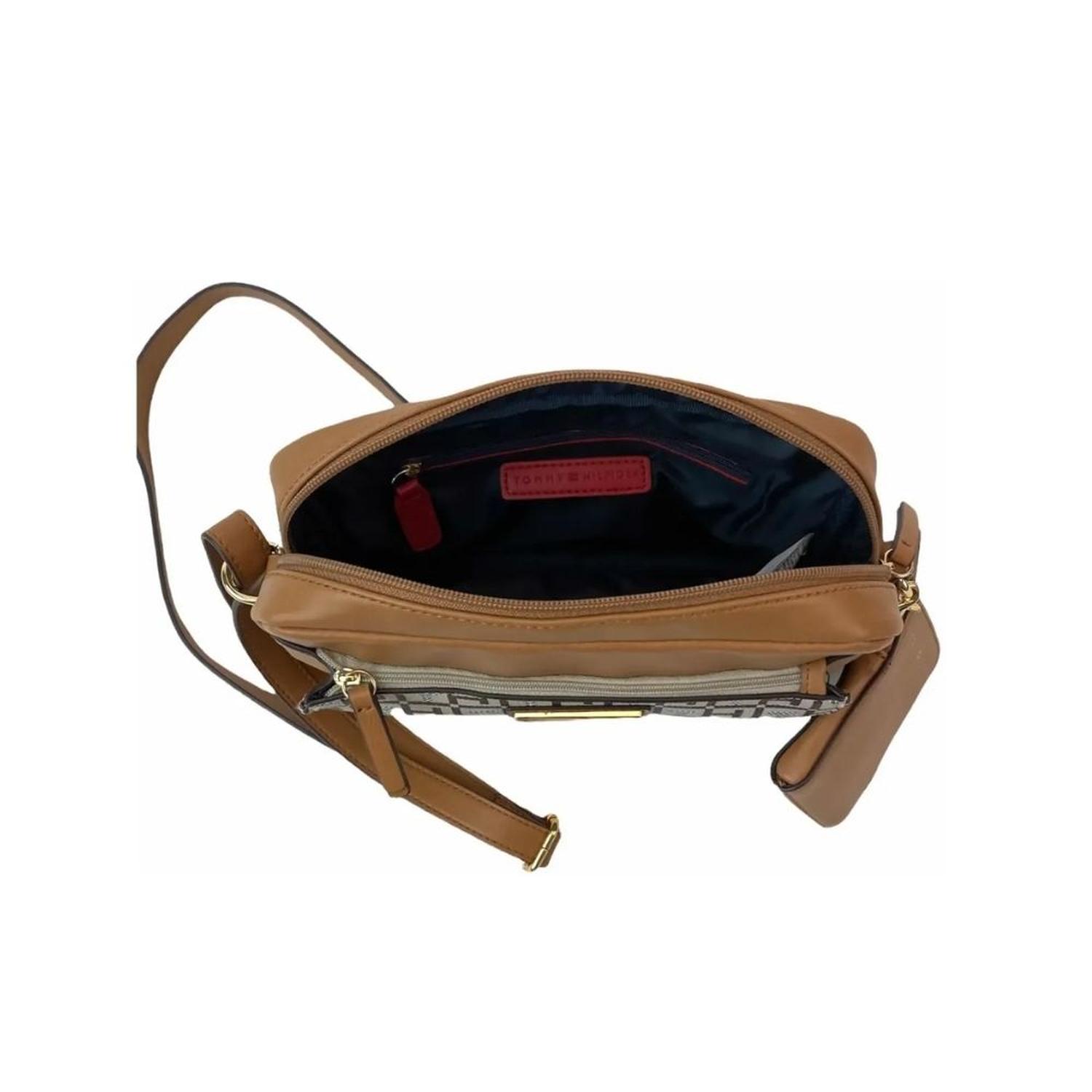 CARTERA CROSSBODY TOMMY HILFIGER CAMERA MONOGRAM - 4