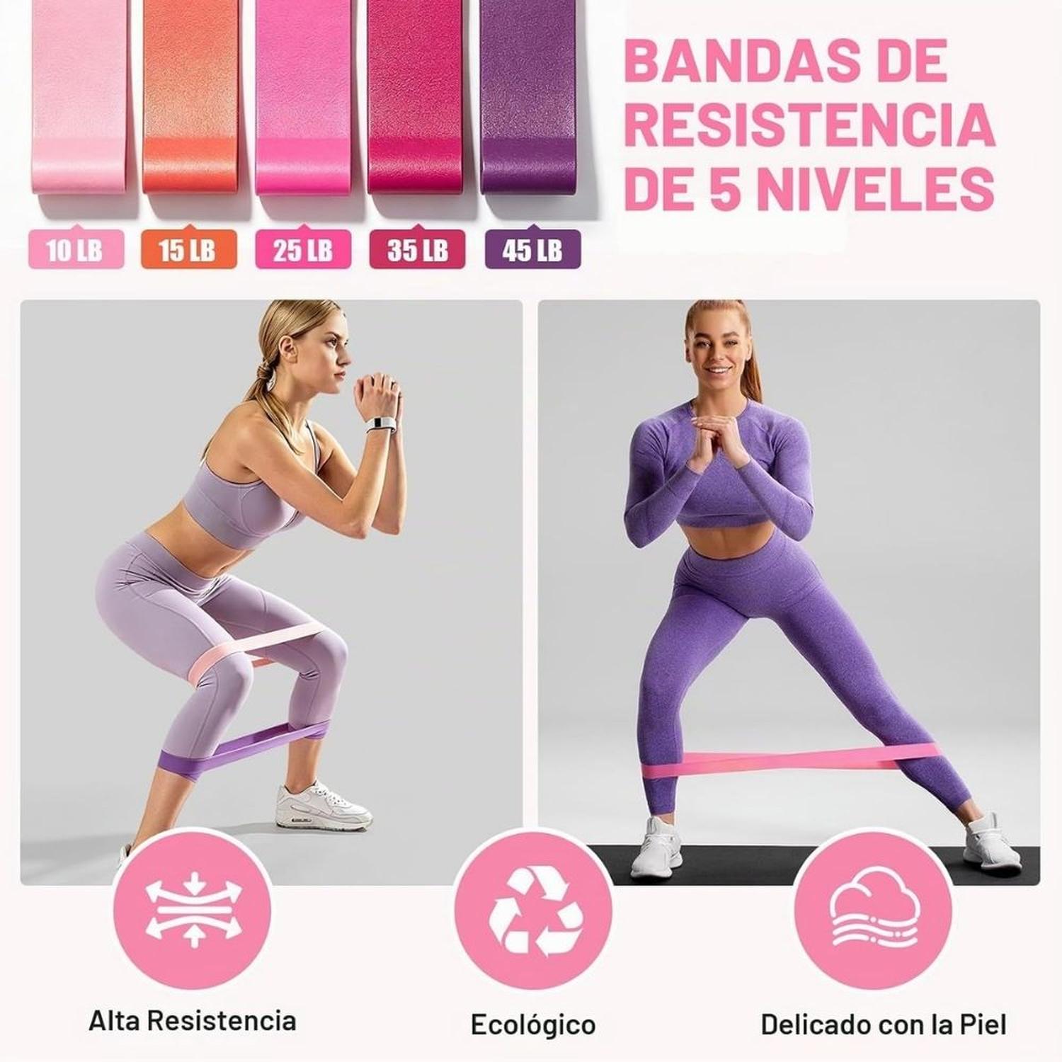 KIT COMPLETO DE PILATES O YOGA - 14 PZAS - 5
