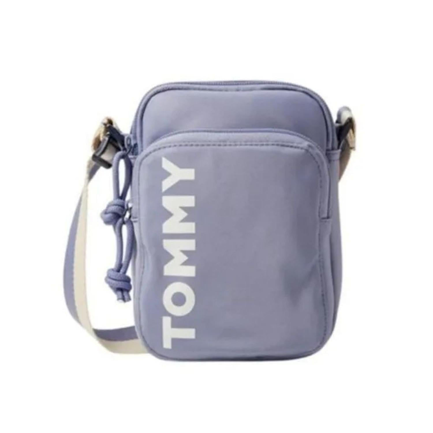 CROSSBODY O CARTERA TOMMY HILFIGER CORY II MINI REPORTER - VIOLETA - 1