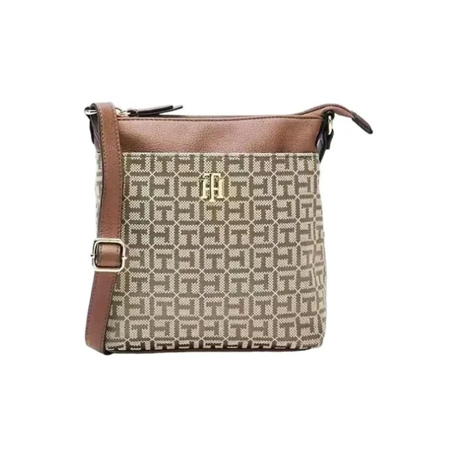 CARTERA CROSSBODY TOMMY HILFIGER MONOGRAM - 1