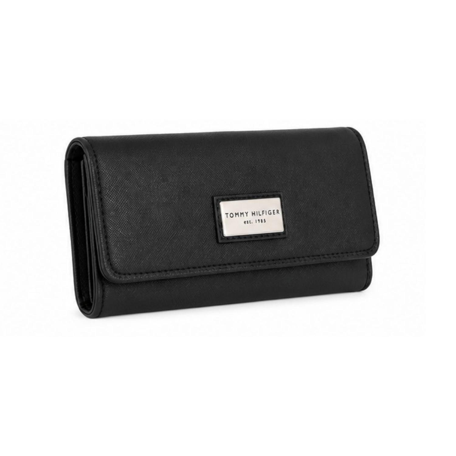 BILLETERA MUJER TOMMY HILFIGER - NEGRA - 2