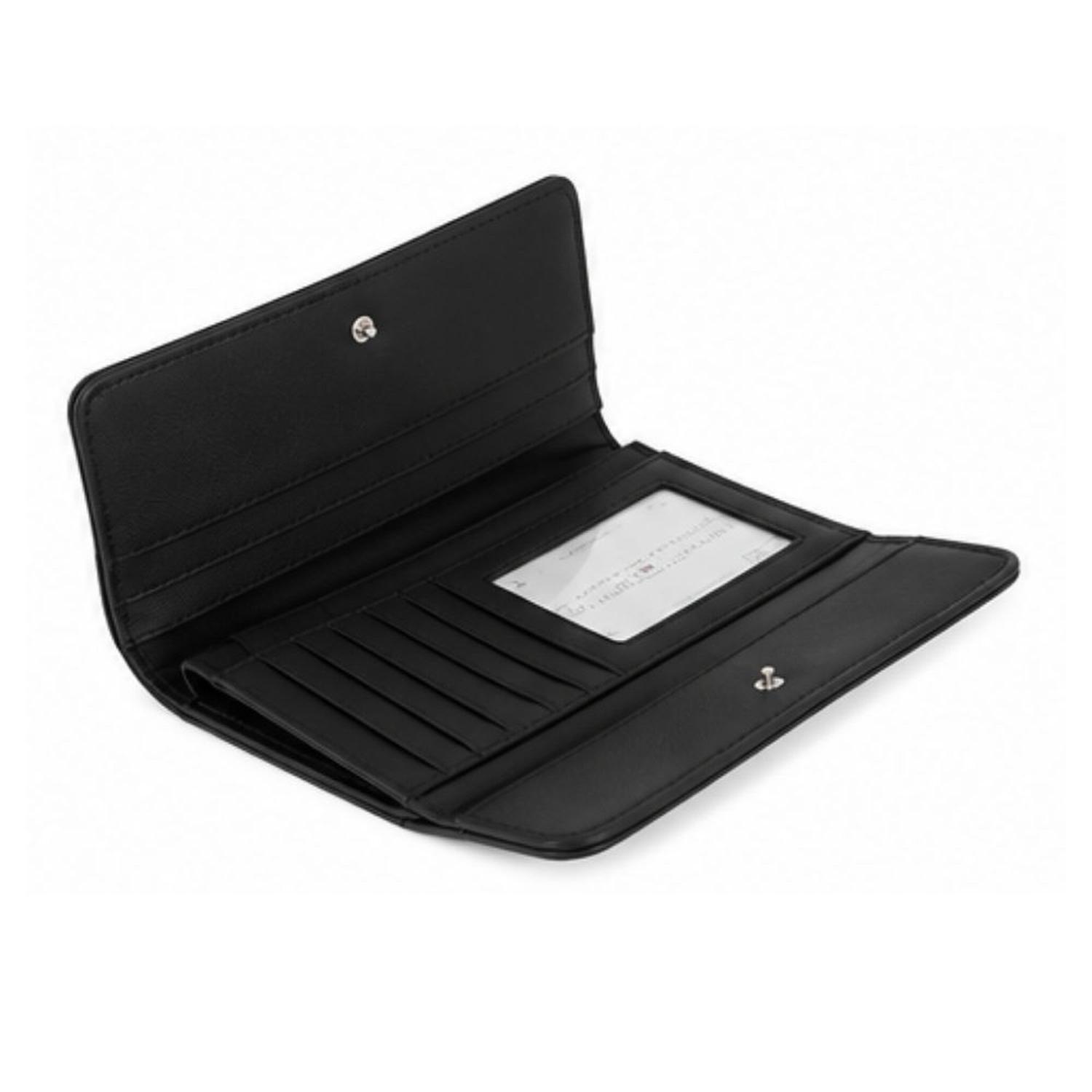 BILLETERA MUJER TOMMY HILFIGER - NEGRA - 3