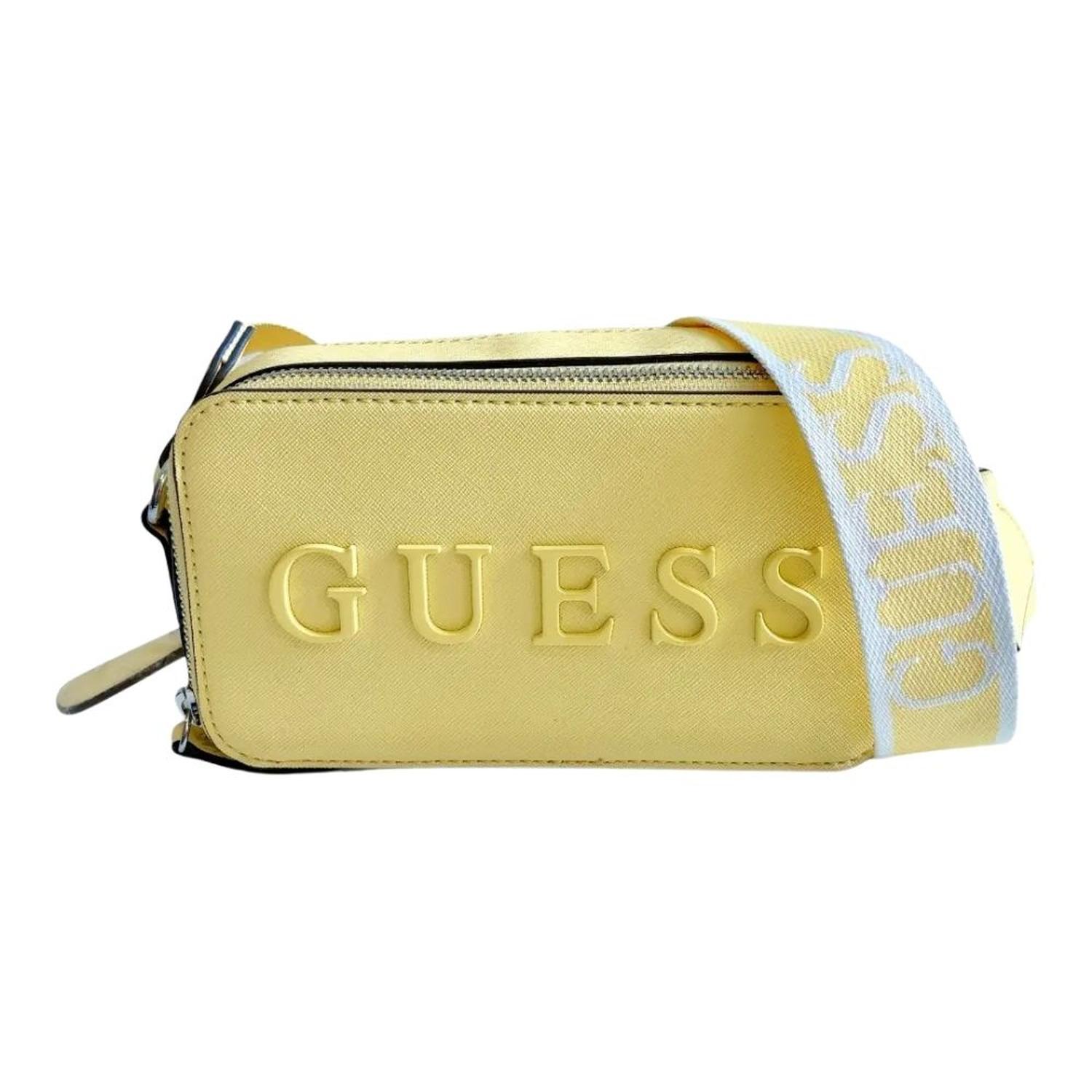 CARTERA CROSSBODY GUESS AMANZA MINI - BUTTER - 1