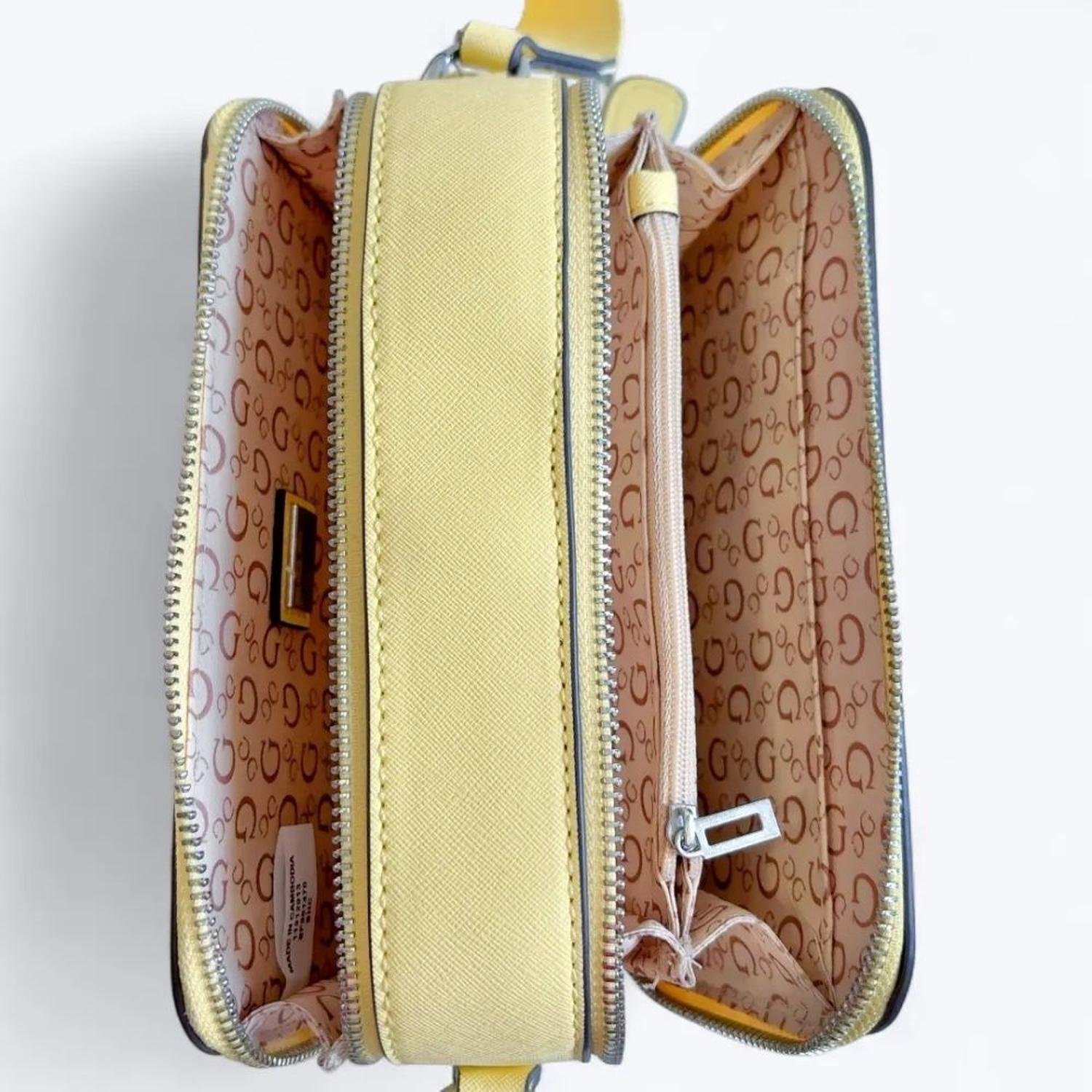 CARTERA CROSSBODY GUESS AMANZA MINI - BUTTER - 3