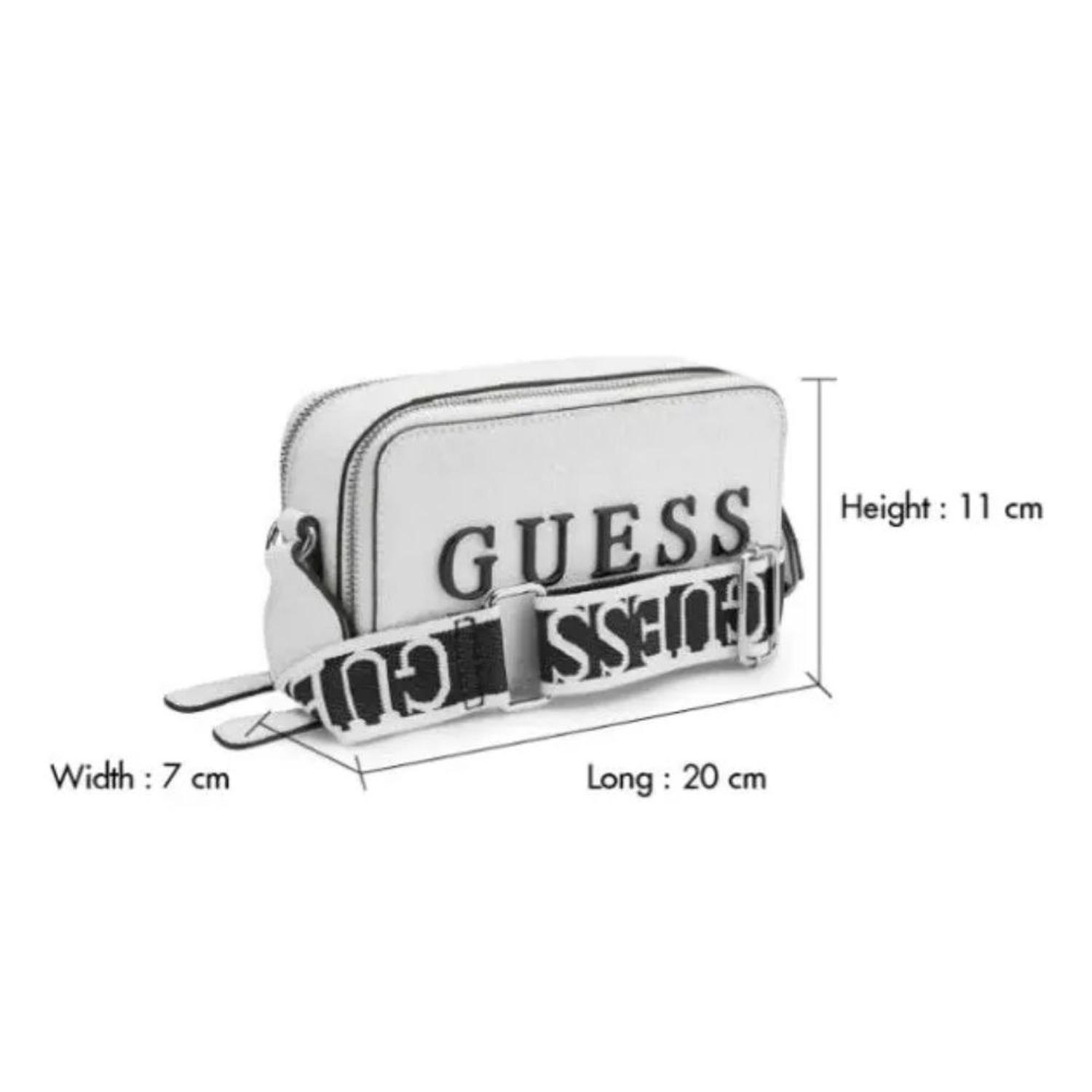 CARTERA CROSSBODY GUESS AMANZA MINI - BUTTER - 5