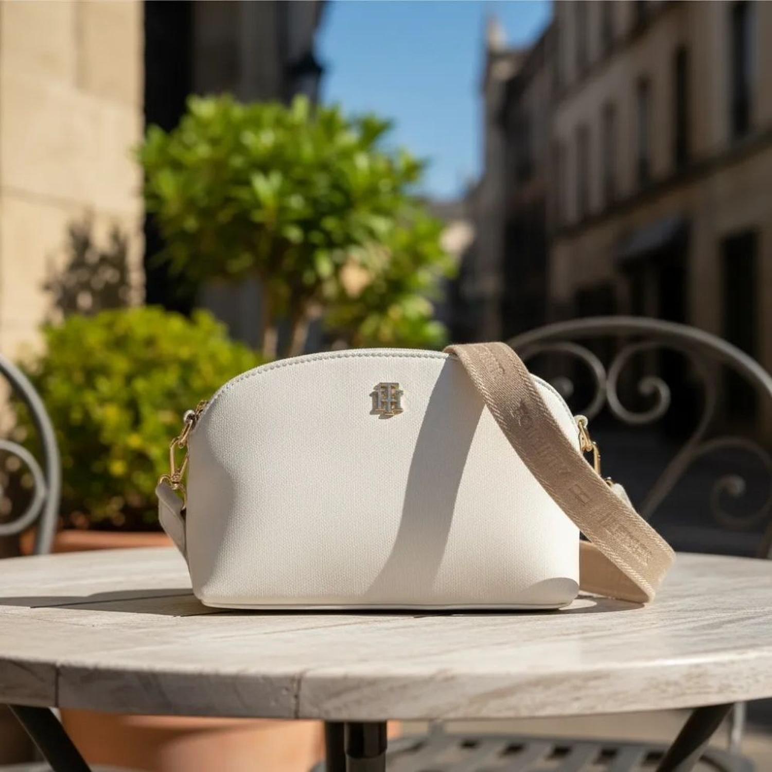 CARTERA CROSSBODY TOMMY HILFIGER DOME - BLANCO - 2