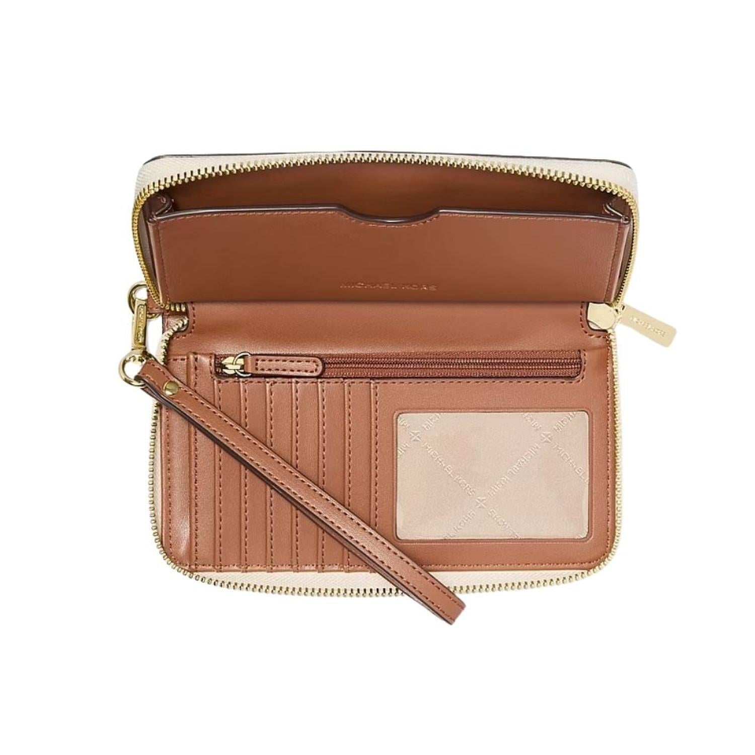 BILLETERA WRISLET MICHAEL KORS PORTA CELULAR - VAINILLA - 2