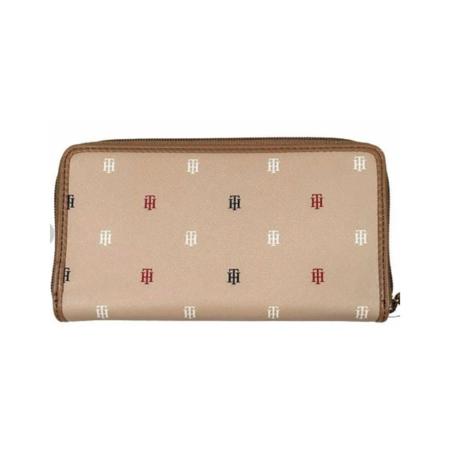 BILLETERA TOMMY HILFIGER ZIP AROUND MONOGRAM - 2