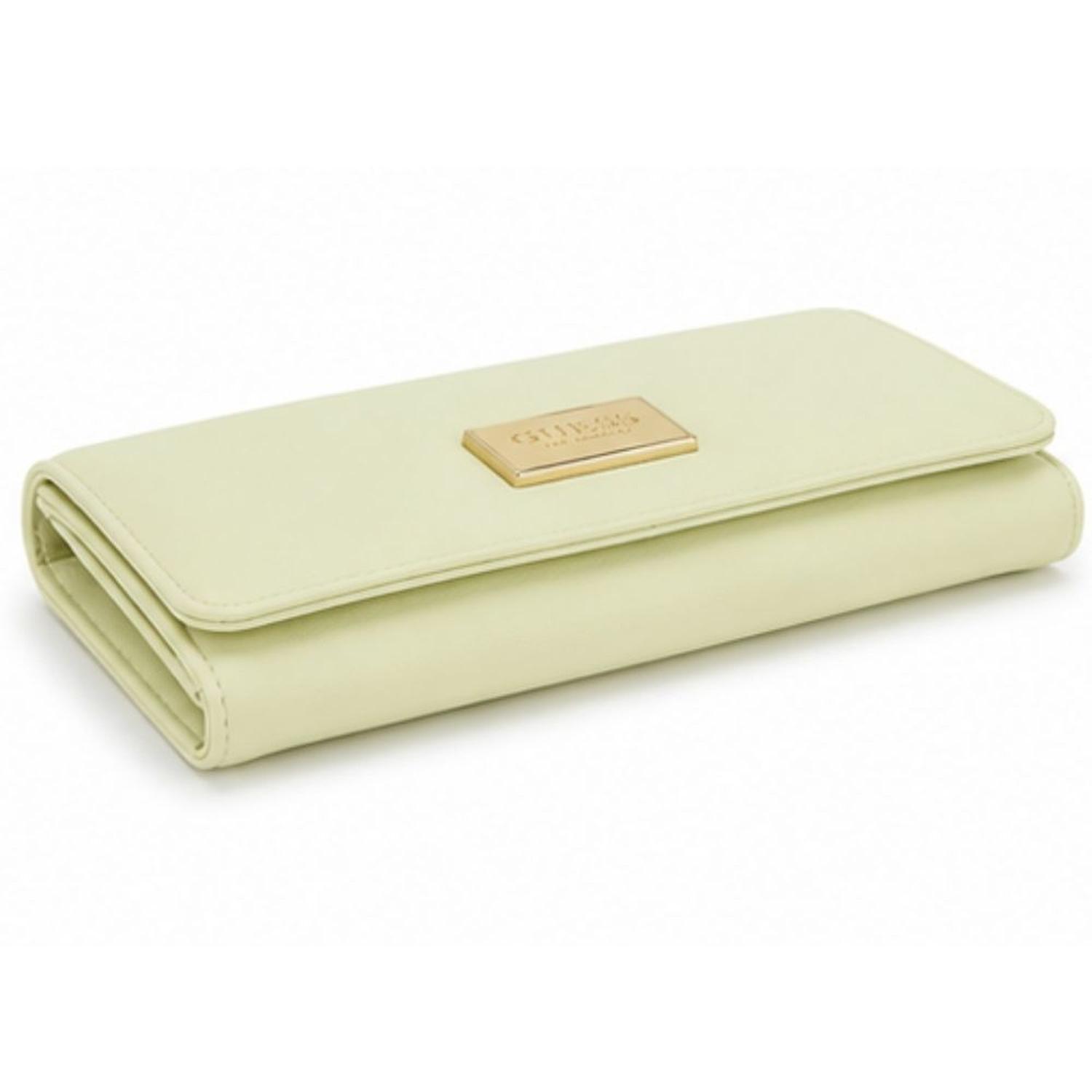 BILLETERA PORTA CELULAR PARA MUJER GUESS ABREE SLG - VERDE - 2
