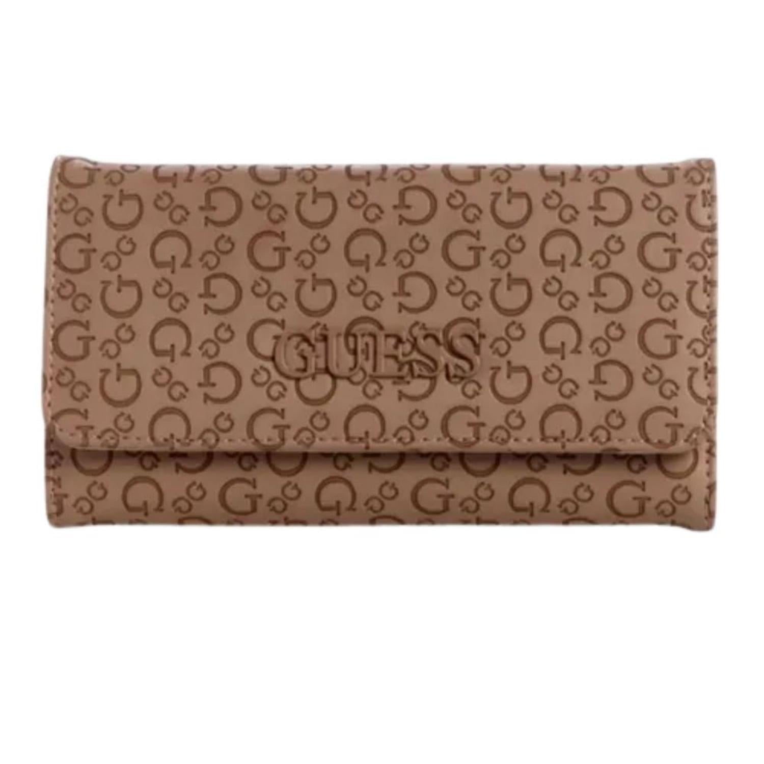 BILLETERA PARA MUJER GUESS BOWIE SLG - LATTE - 1
