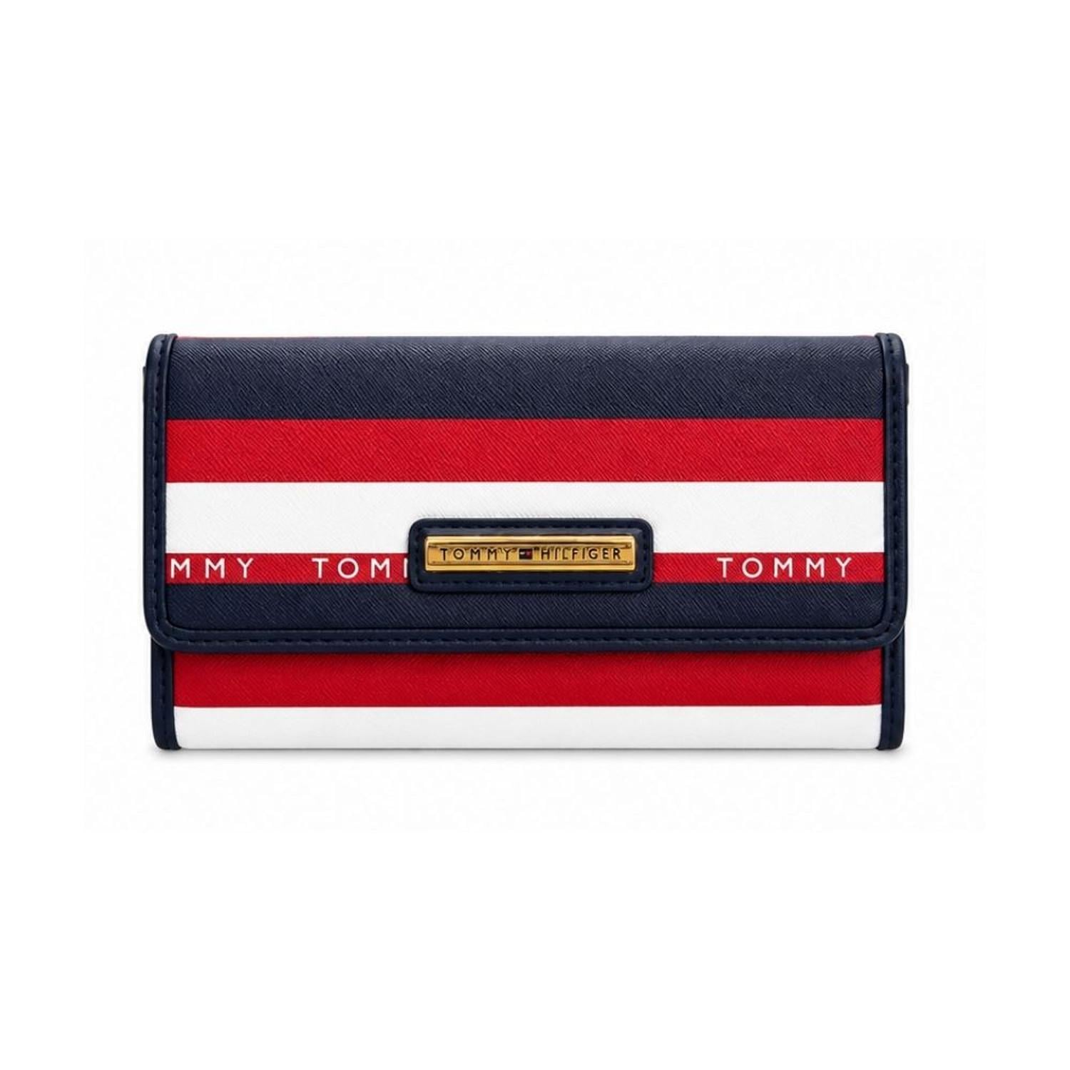 BILLETERA TOMMY HILFIGER TRIFOLD STRIPES - 1