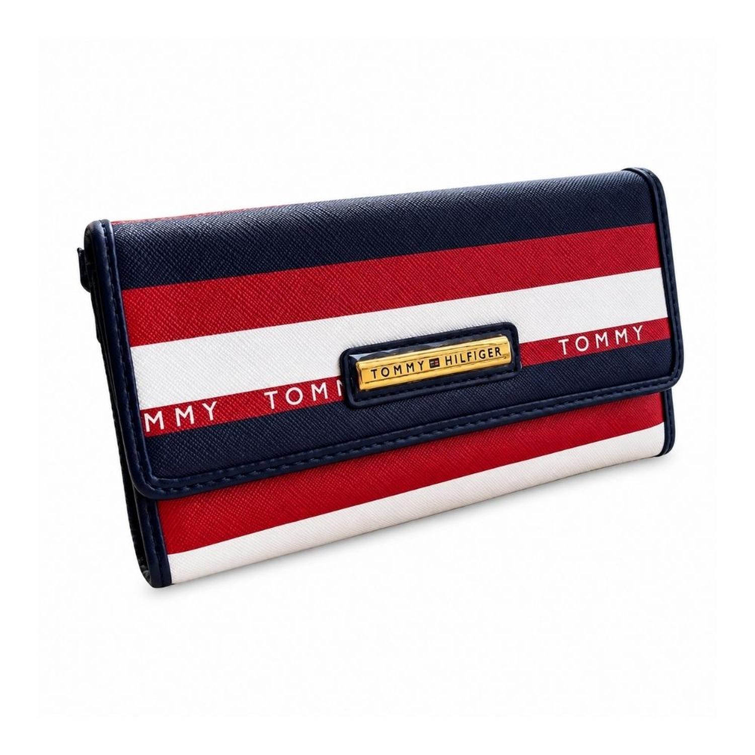BILLETERA TOMMY HILFIGER TRIFOLD STRIPES - 2