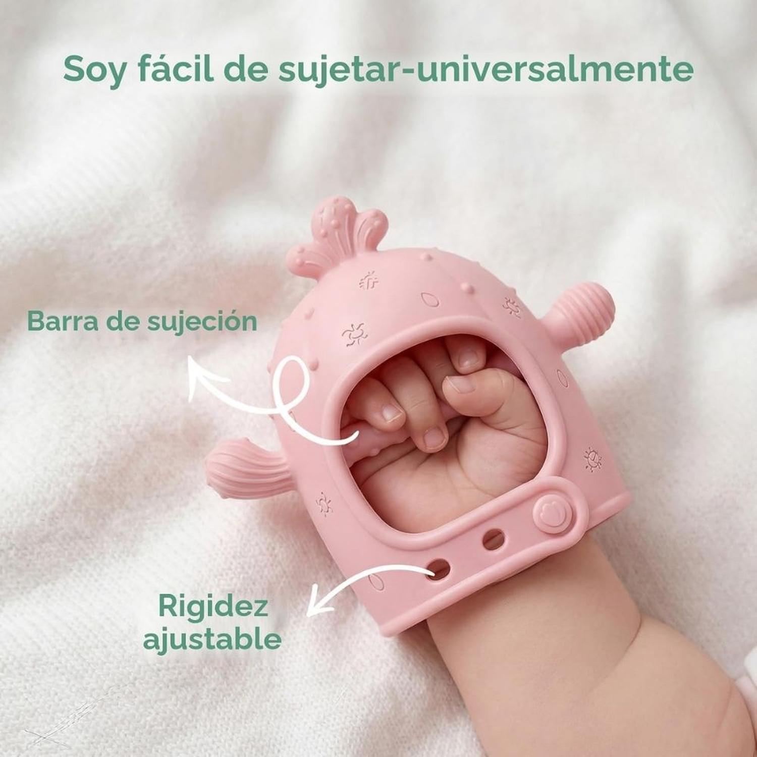 JUGUETE DE DENTICIÓN PARA BEBES MOMCOZY MORDEDOR DE MUNECA - 2