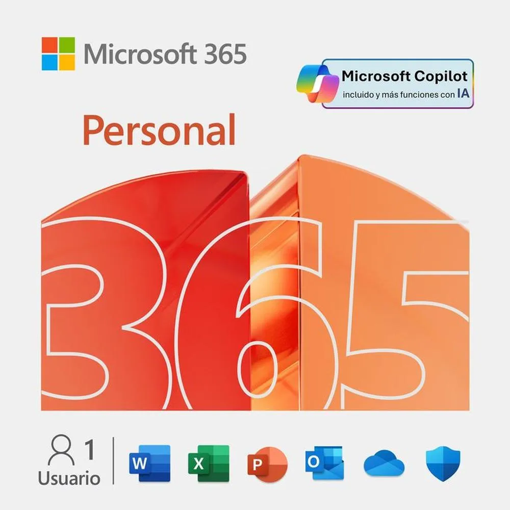 MICROSOFT SOFTWARE OFFICE 365 PERSONAL SISTEMA OPERATIVO - 1