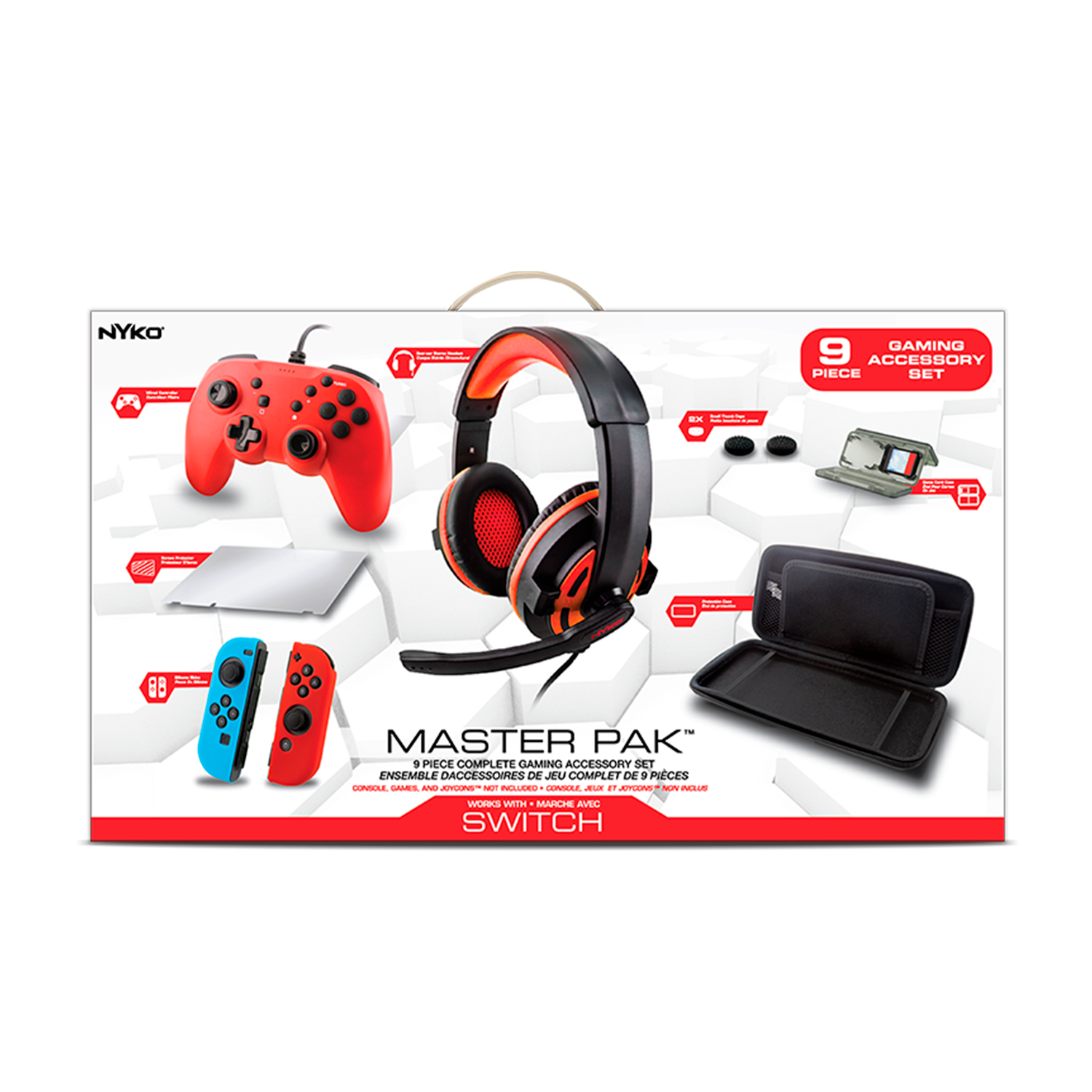 PAQUETE NINTENDO MASTER PACK NYKO FOR SWITCH - 1