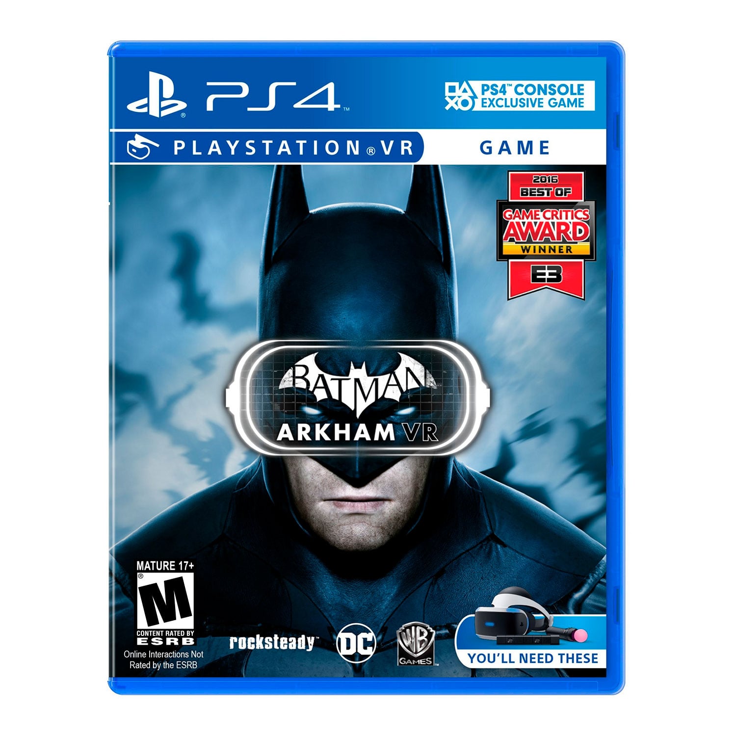 JUEGO PLAYSTATION 4 BATMAN ARKHAM VR LATAM - 1