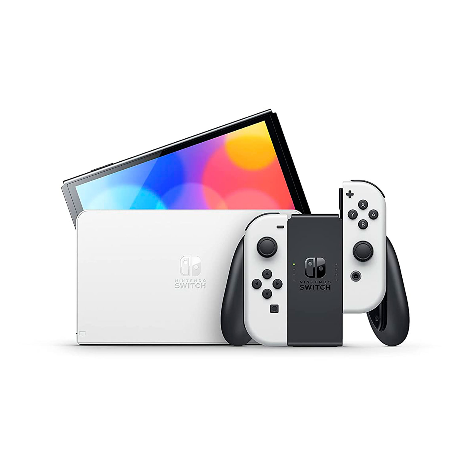 CONSOLA NINTENDO SWITCH MODELO OLED BLANCO + CRASH BANDICOOT 4 - 2